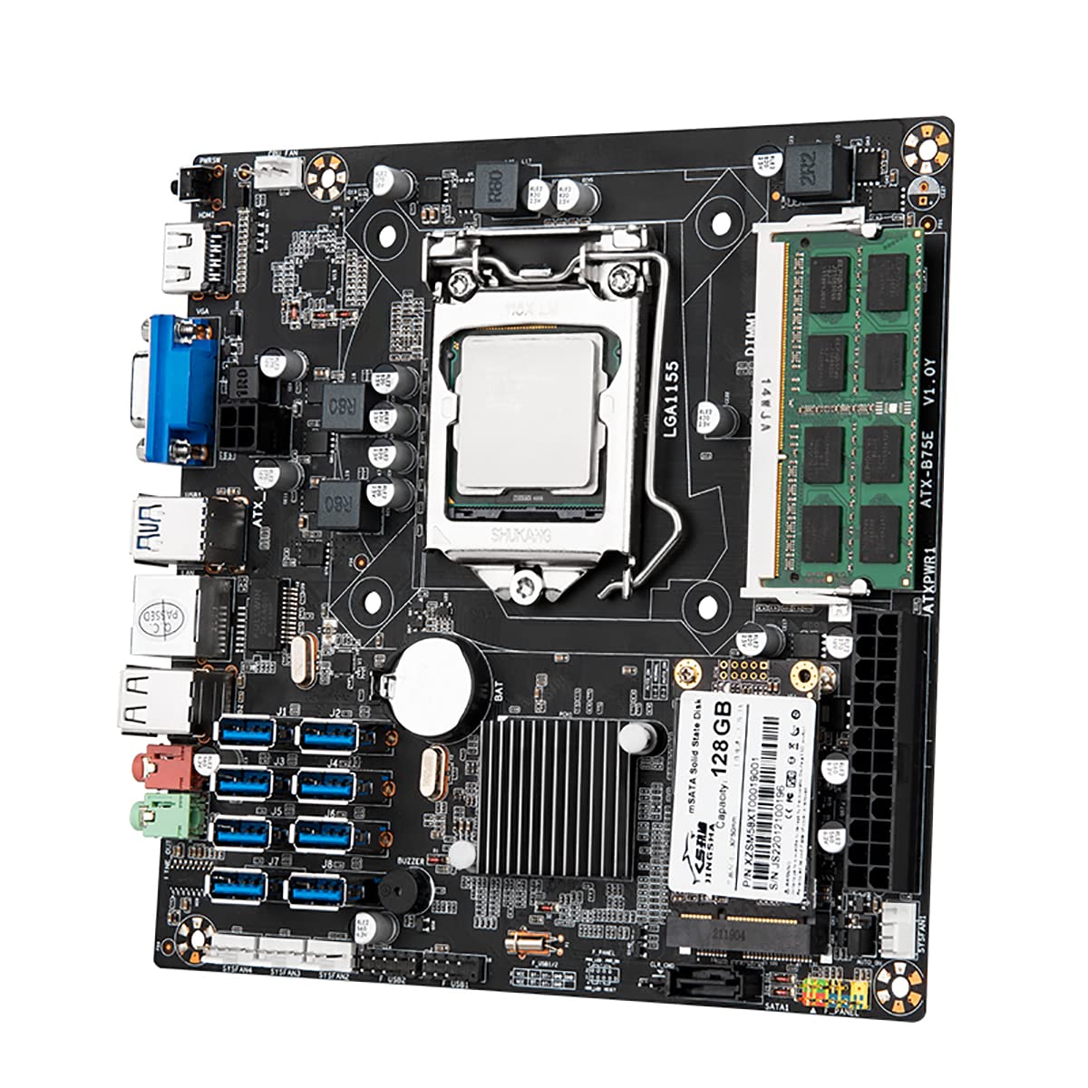 Amazon.in Buy B75 8 Graphics ETH Cryptocurrency Mining Motherboard