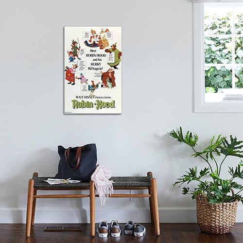 Miniatura 3 de Trends International Disney Robin Hood - One Sheet Canvas Wall Poster