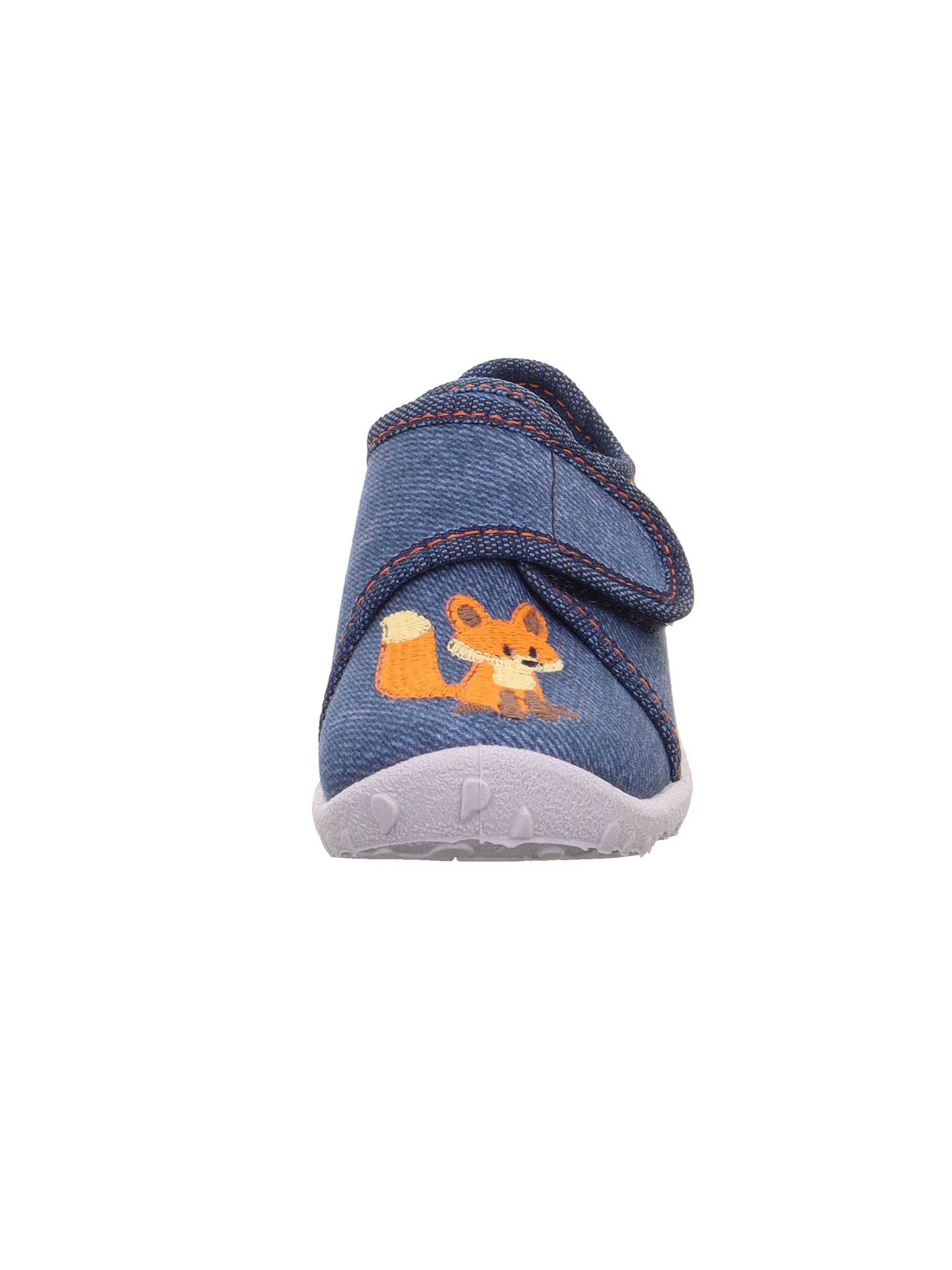 Superfit Jungen Spotty Blau 8100 Hausschuhe, Blau 8100, 25 EU