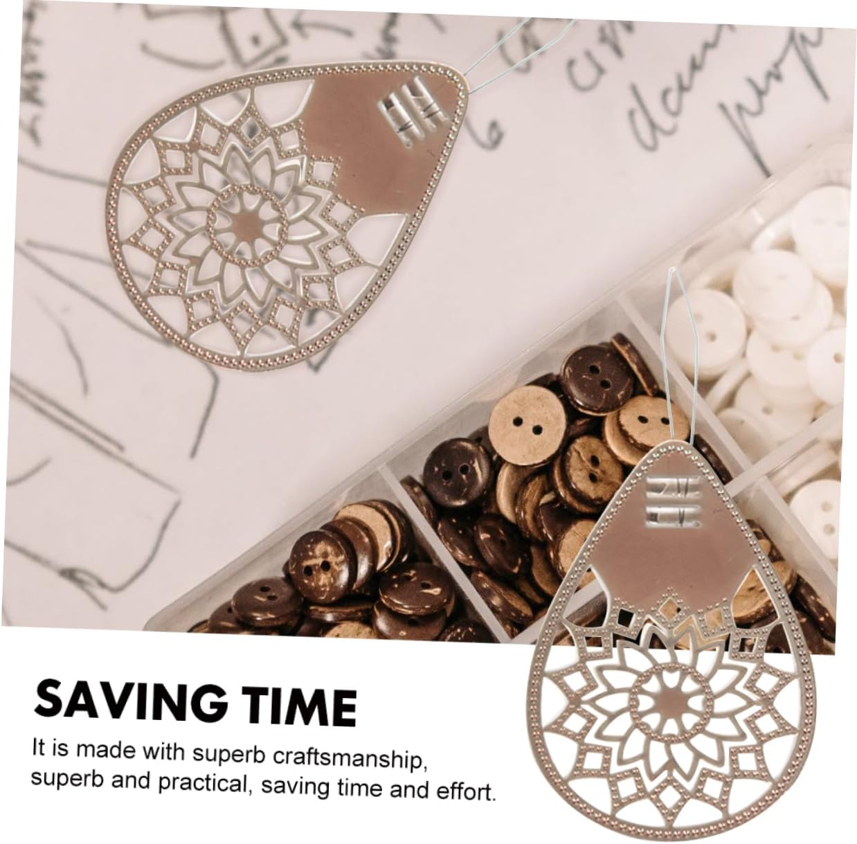 Homoyoyo 3pcs Sewing Needle Threader for Yarn Cross Stitch Auto Threader Needle Holder for Elderly Practical Sewing Tool