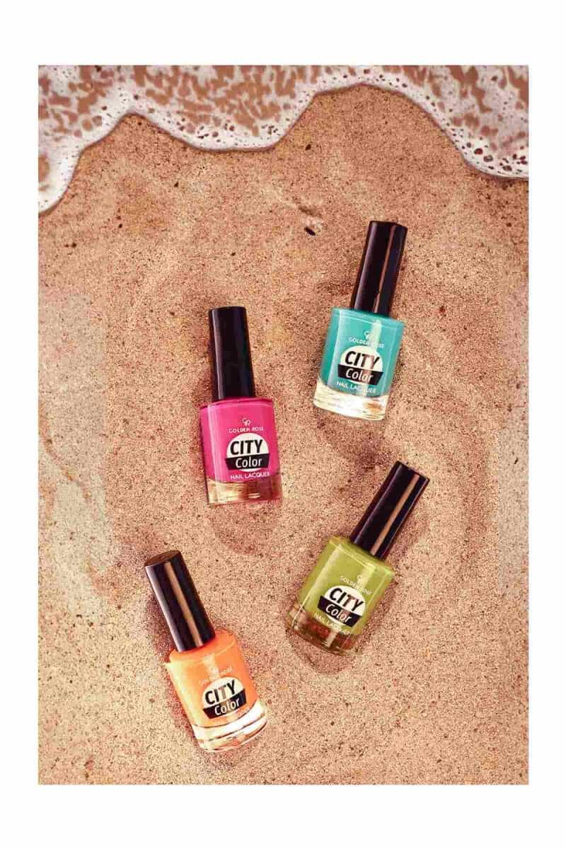 Golden Rose City Color Nail Lacquer No: 84 - Parlak ve Uzun Süre Kalıcı Oje 10.2 ml