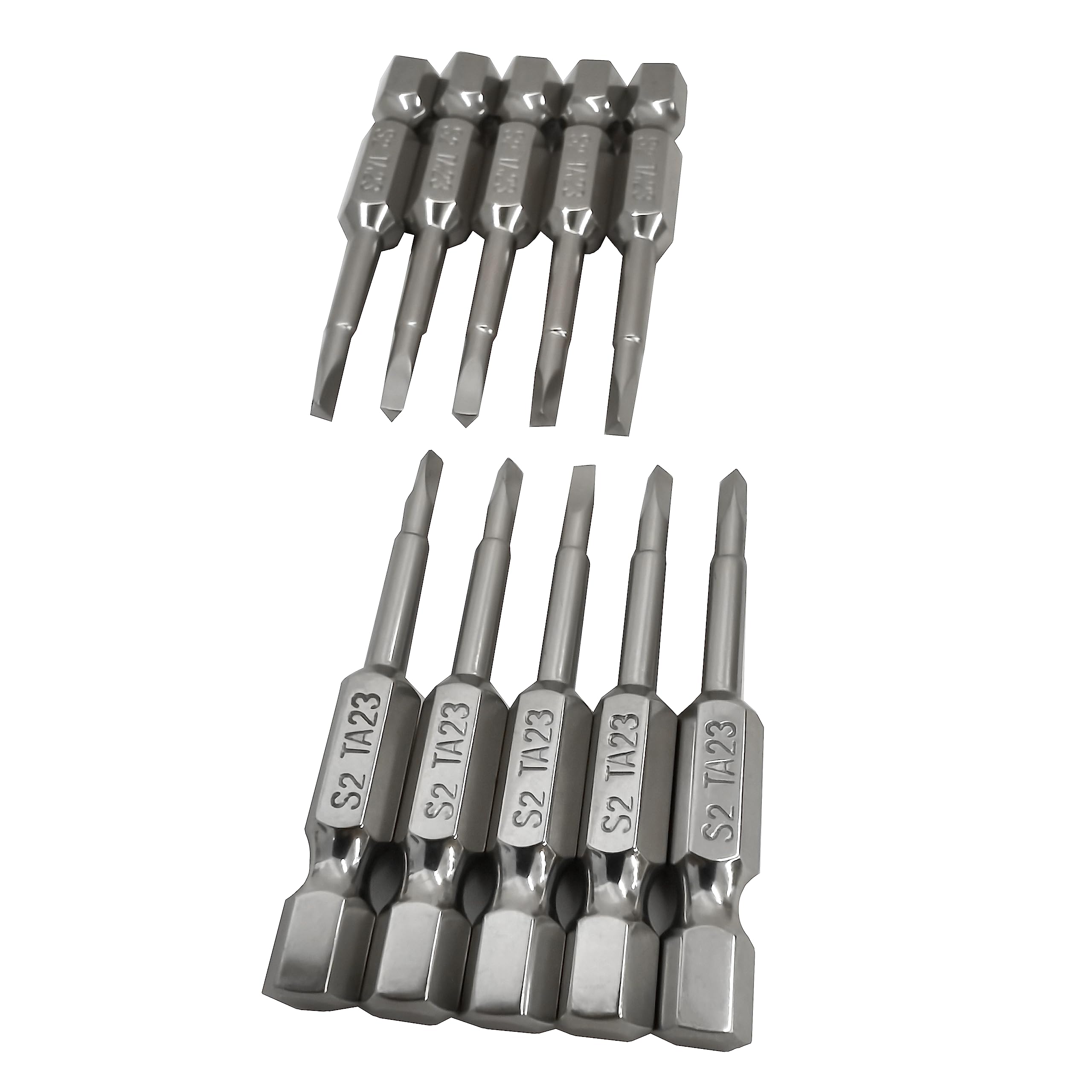 TA 2.3mm Triangle Head Screwdriver Bit Set, S2 Steel Triangular