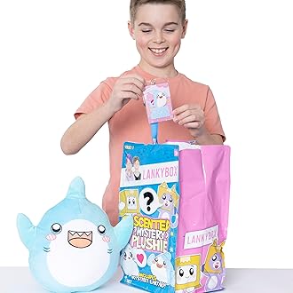 LankyBox 11" plush Scented Mystery Plushies Scented Plush with Surprise Lanyard Inside, Officially Licensed Merch