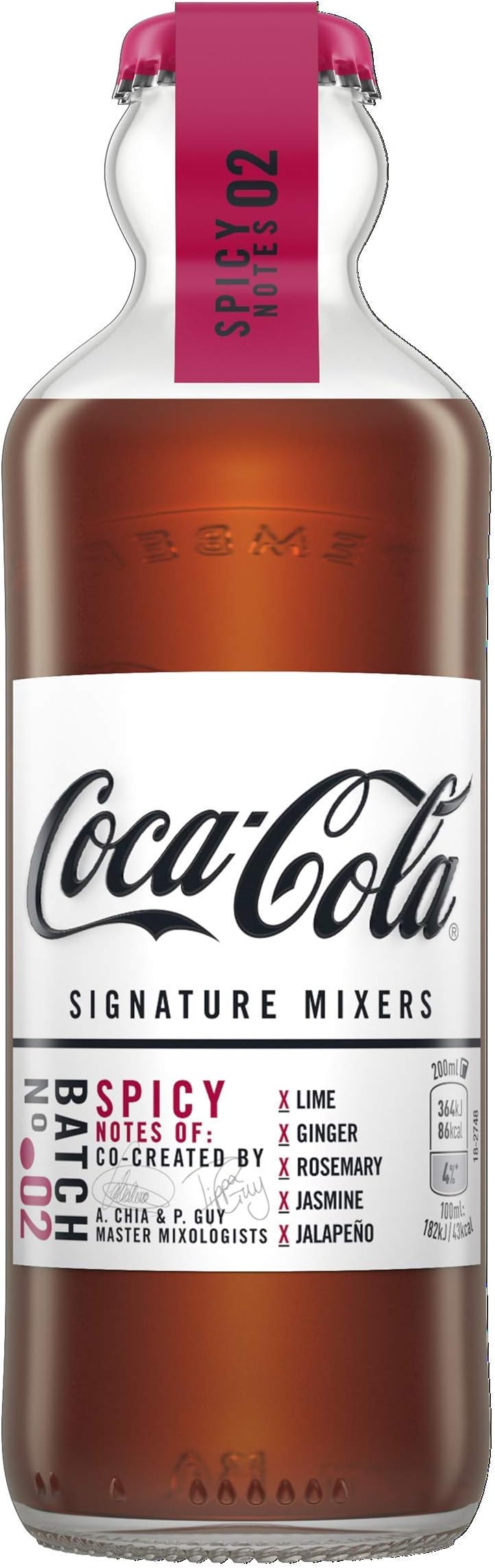 Coca-Cola Signature Mixer Spicy 200ml Glass Bottle