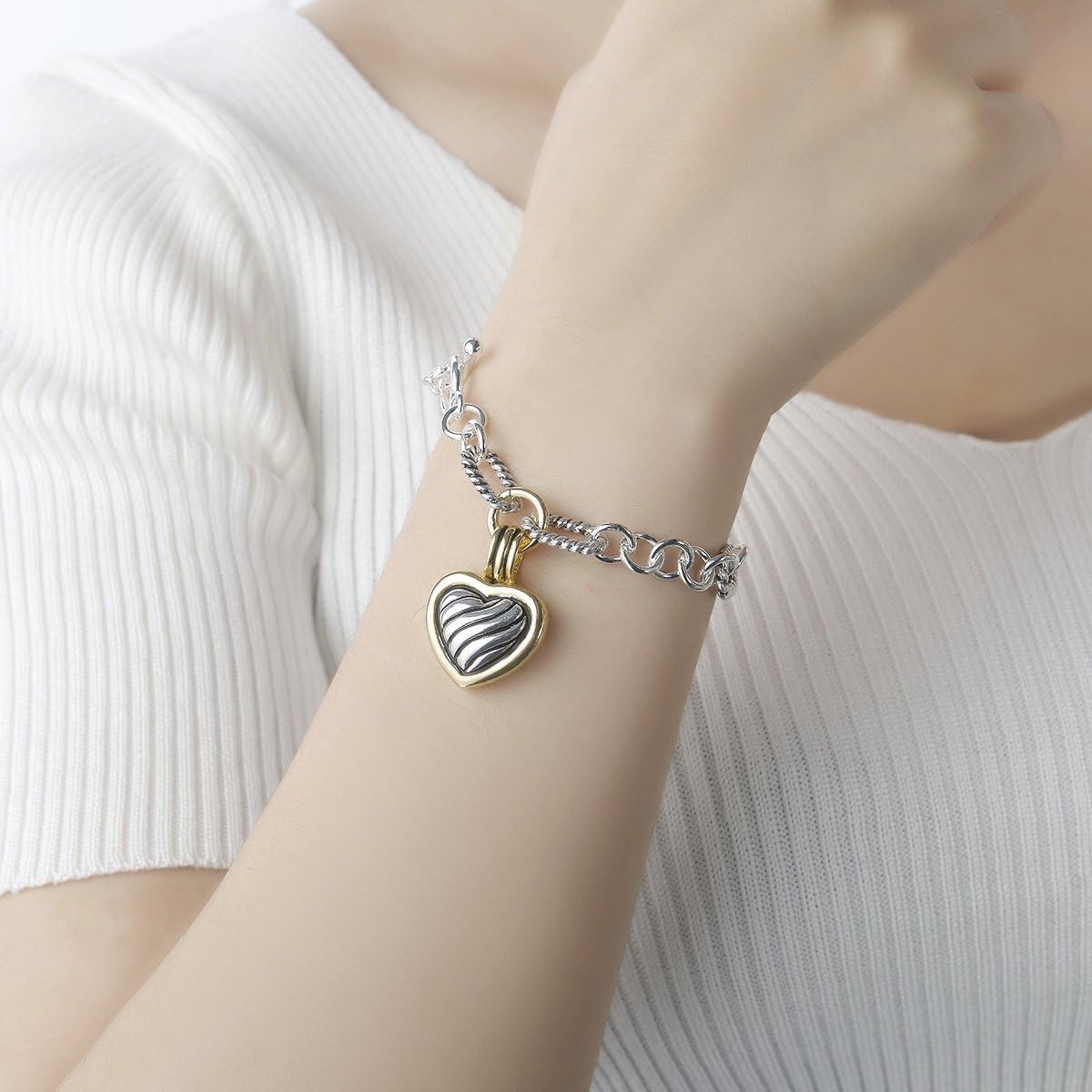 UNY JEWEL Jewelry Make a Statement with Foxtail Link Chain Bracelet Designer Brand Inspired Women Valentine - Image 3