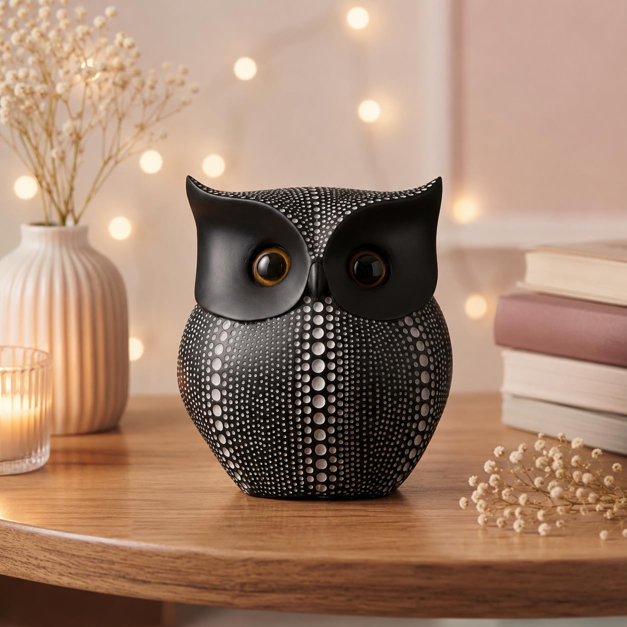 Lucky Owl Statues - Home Decor -13