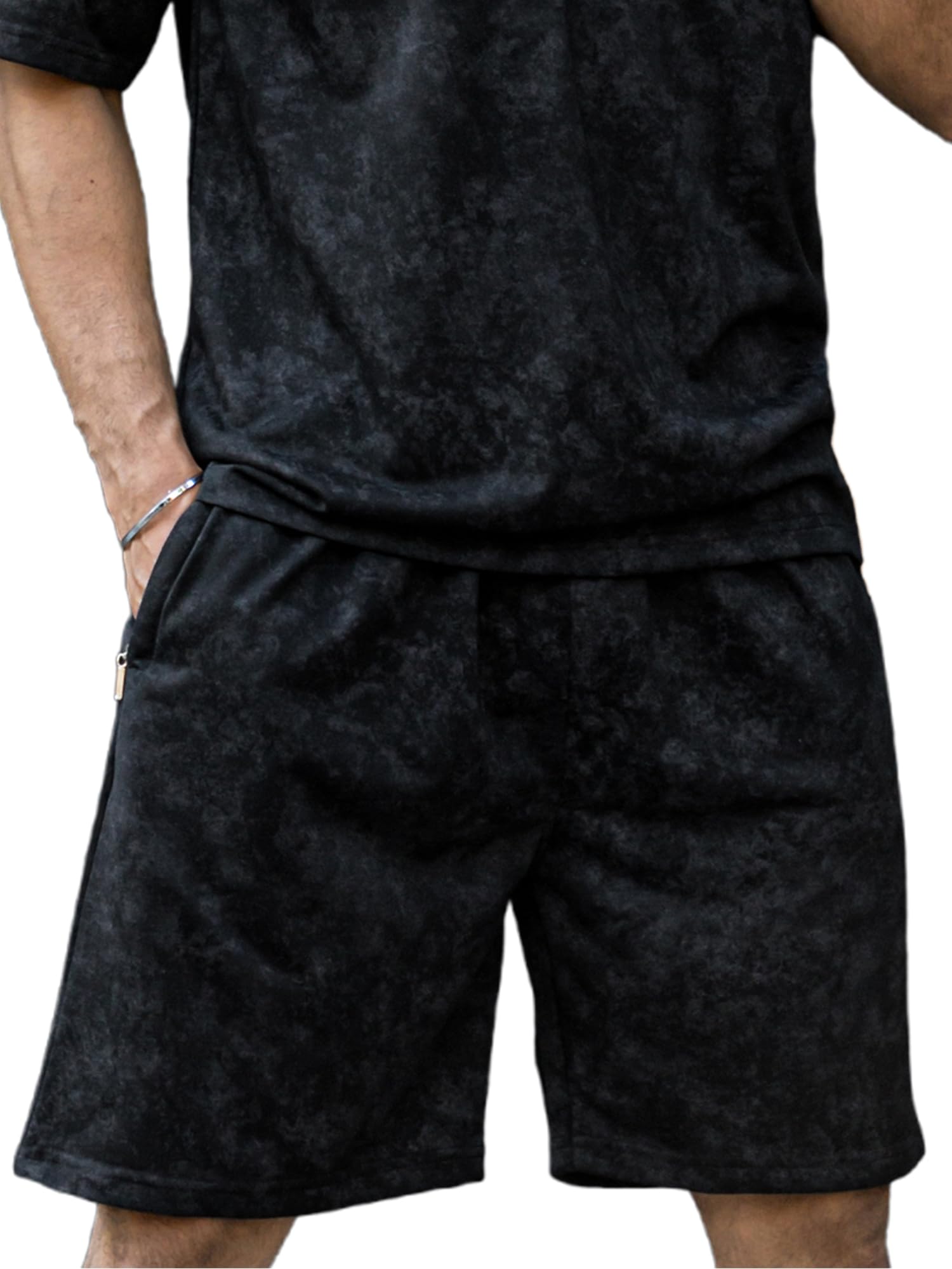 Jump Cuts || Mens || Smoke Printed || Polyester || Shorts-picture-25