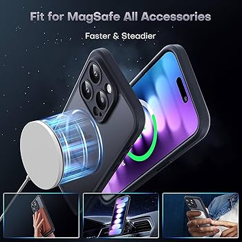 Amazon.com: TOCOL Magnetic for iPhone 15 Pro Case, Upgraded