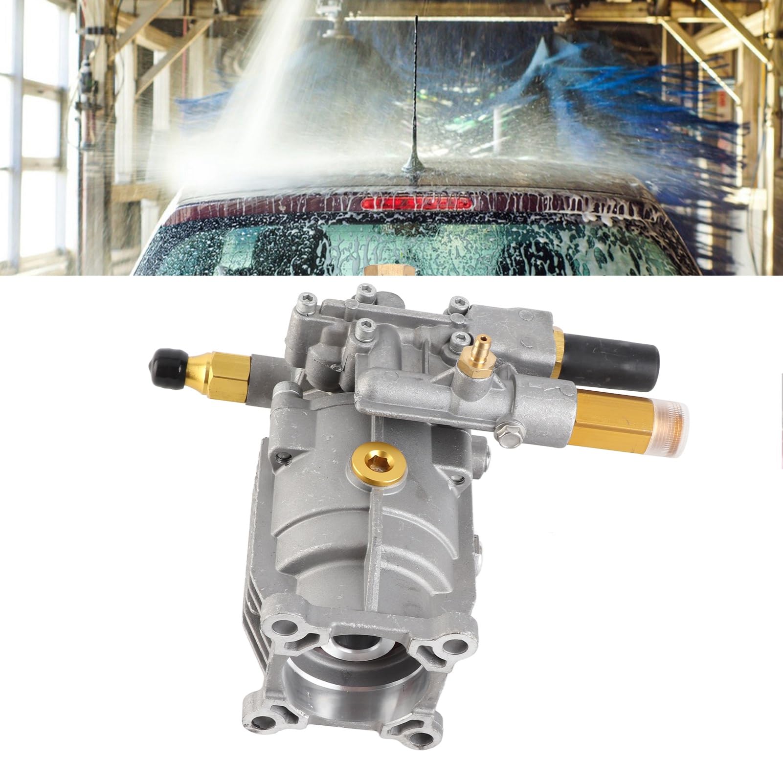 Alomejor High Pressure Washer Pump 3000PSI Flow Rate 2.2GPM