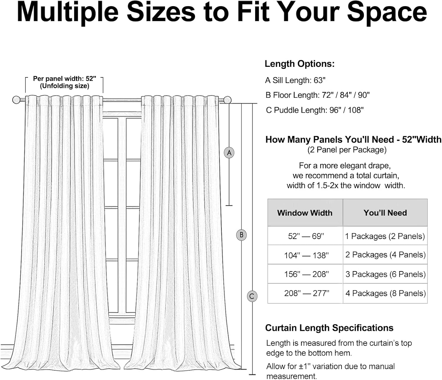 Topfinel Beige Velvet Curtains 84 Inches Long for Bedroom Living Room Neutural Elegant Soft Velvet Modern Boho Blackout Thermal Back Tab Curtain Drapes Home Decor Set of 2,84 inch Length