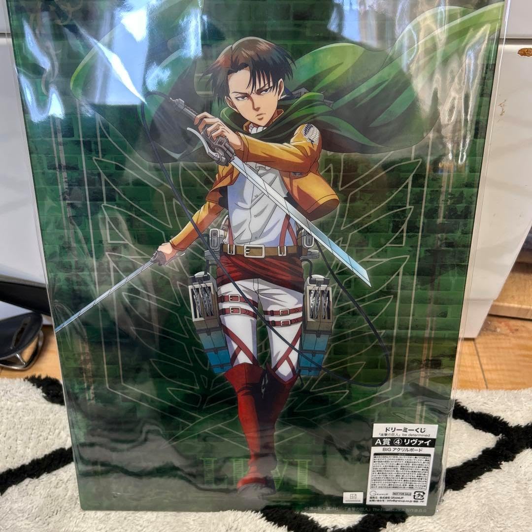 中古】アクリルスタンド・アクリルパネル リヴァイ アクリルフィギュア