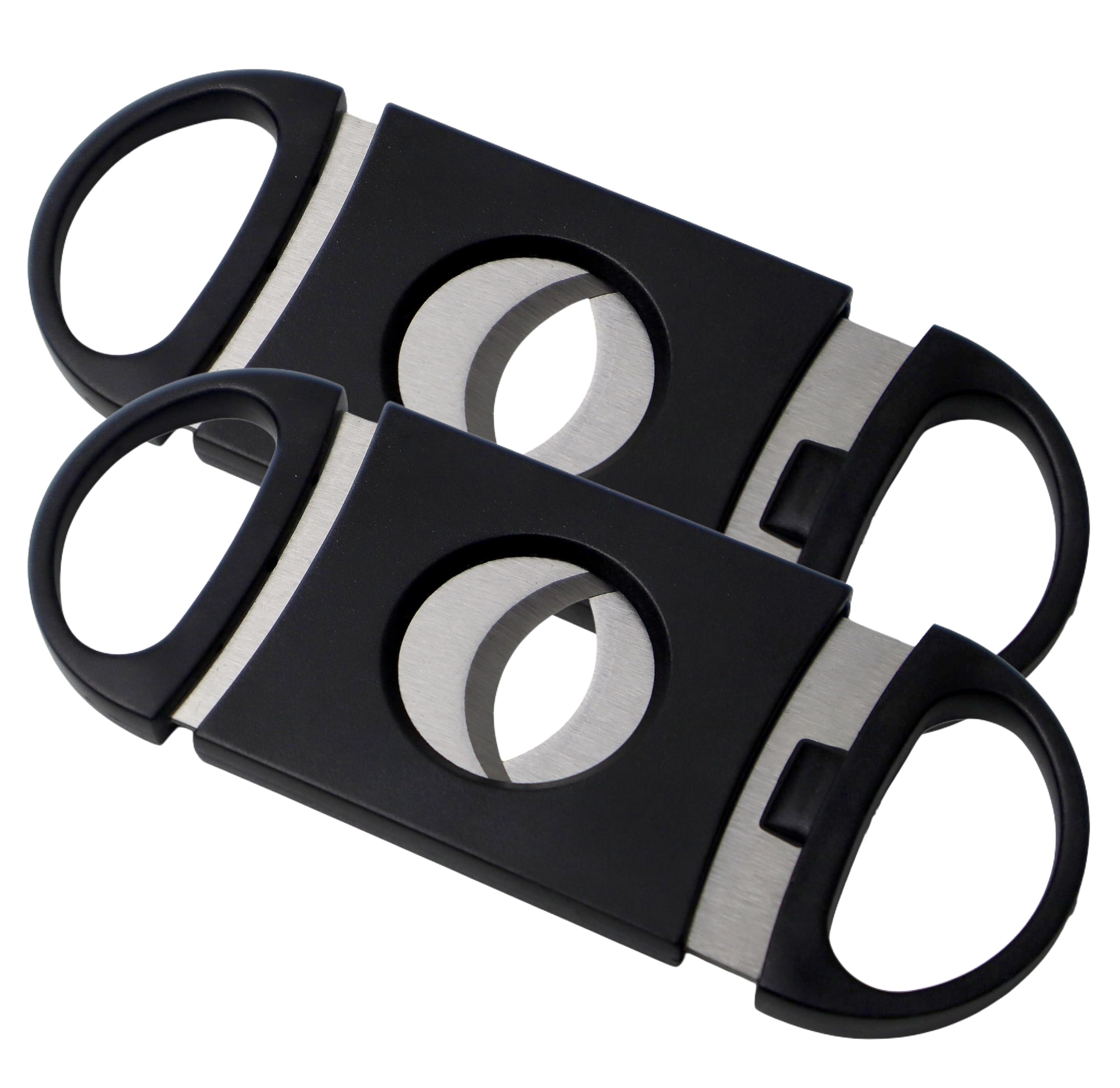 Photo 1 of 1-Piece Cigar Cutter Set – Plastic & Stainless Steel Guillotine Cutters for Precise Trimming