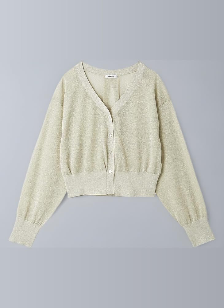 Amazon | [フレイ アイディー] LUNARシアーラメVネック