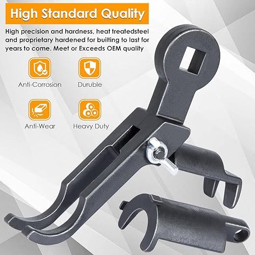 Miniatura 7 de Instalador de removedor de brazo basculante y compresor de resorte de válvula para motores Chrysler, Dodge, Jeep 3.7L y 4.7L 3747-123 10102 8426