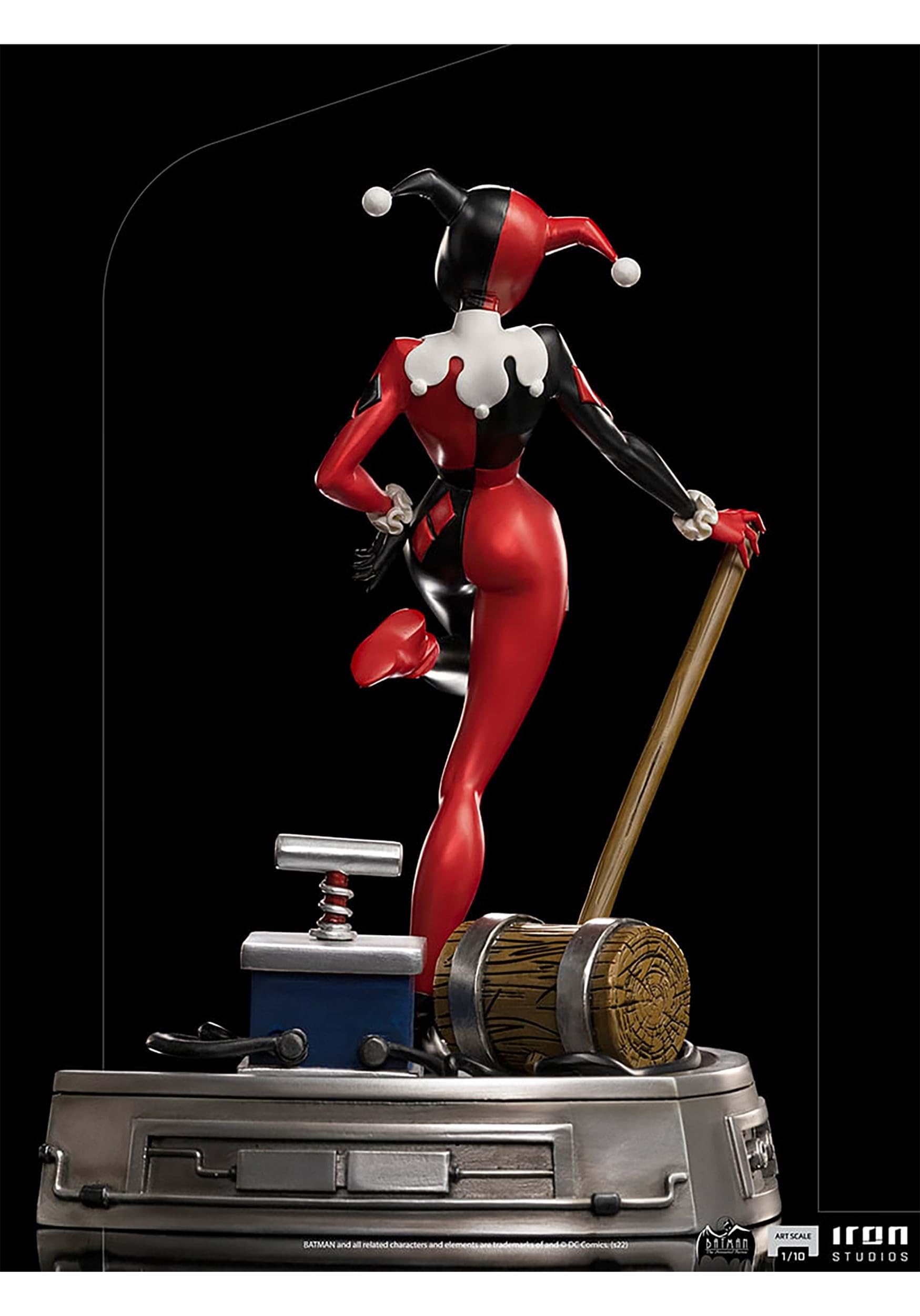 Amazon.co.jp: スタチュー ハーレイ・クイン 1/10 - バットマンアニメ 