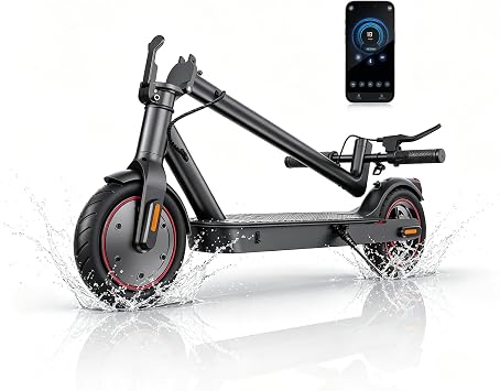 Electric Scooters - Electric Scooter Adults, 500W Motor, 8.5" Tire, 18/21/25 Max MPH, 21/28 Miles Range, APP Control, Cruise Control, Folding Commuting Escooter