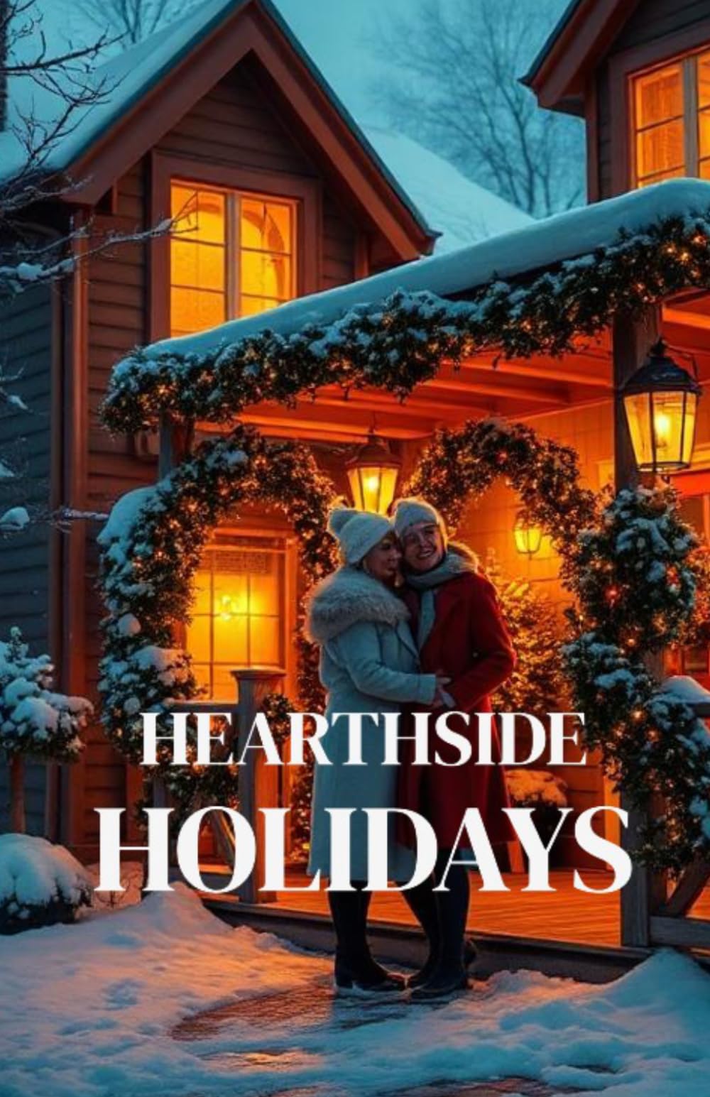 HEARTHSIDE HOLIDAYS (Lesbian Romance): A Small-Town Sapphic Christmas Romance of Second Chances, Fake Dating, and Finding Home (Heartlands & Her: Sapphic Romance Collection)