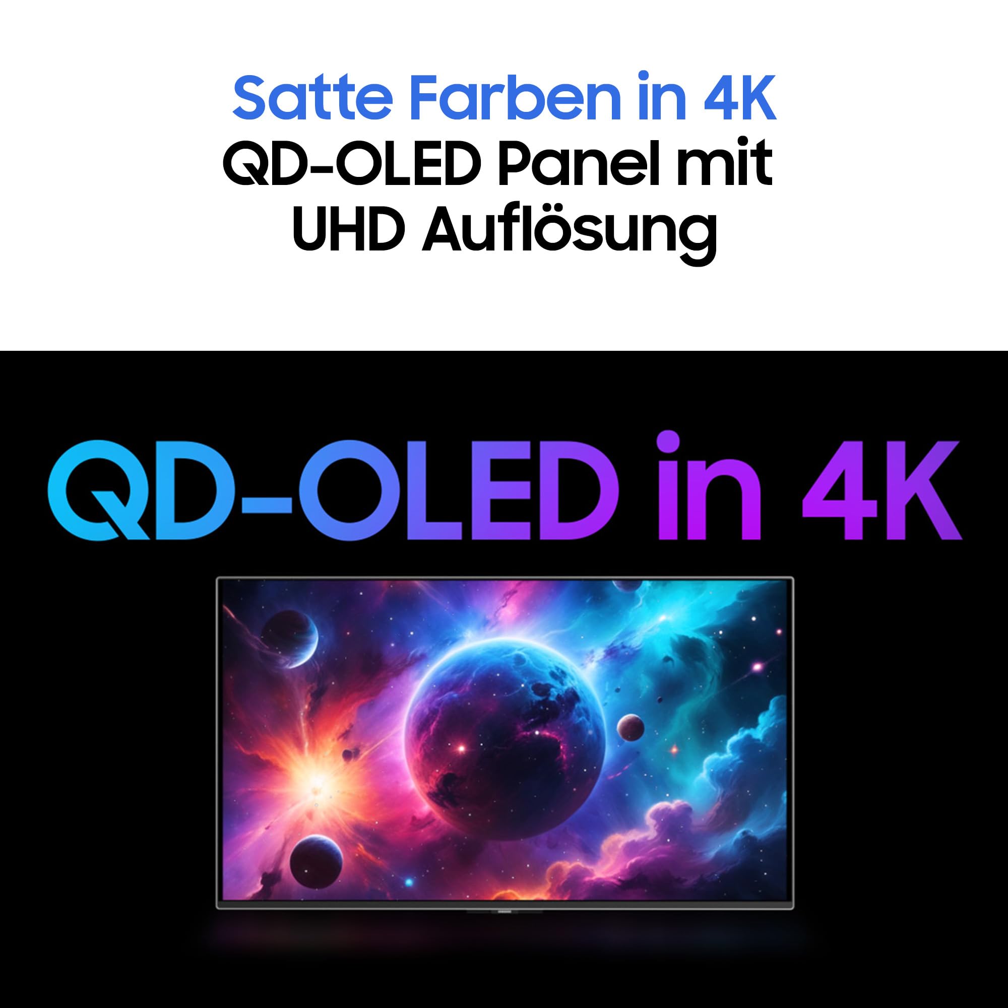 Samsung Odyssey OLED G81SF Gaming Monitor 32 Zoll 4K, QD-OLED, UHD, 3840 x 2160, 240Hz, 0,03ms (G/G), AMD FreeSync Premium Pro, G-Sync-kompatibel, Einbrennschutz Safeguard+, Glare Free, LS32FG814SUXEN