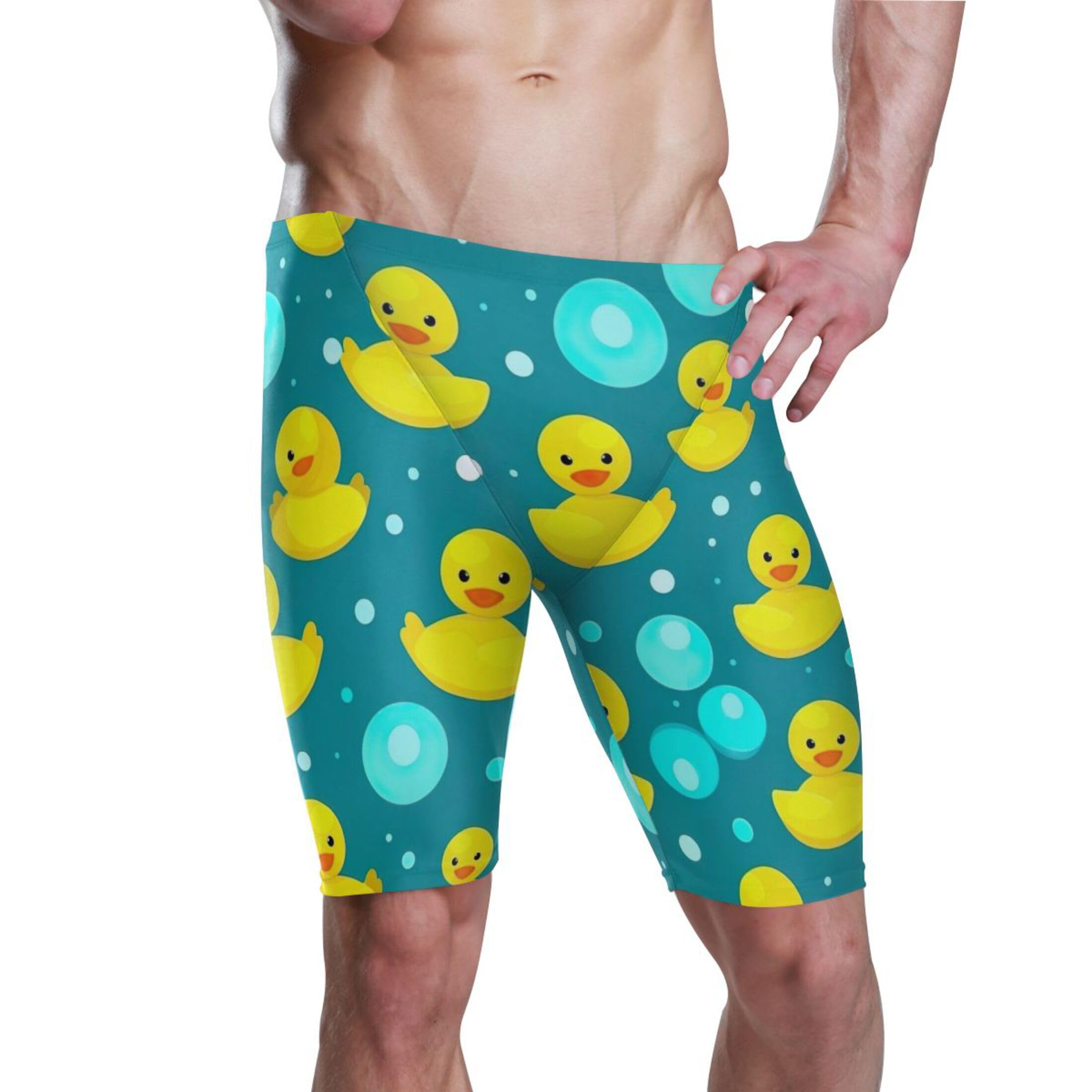 Little Yellow Duck Men's Swim Jammers Swimsuit M B0400101