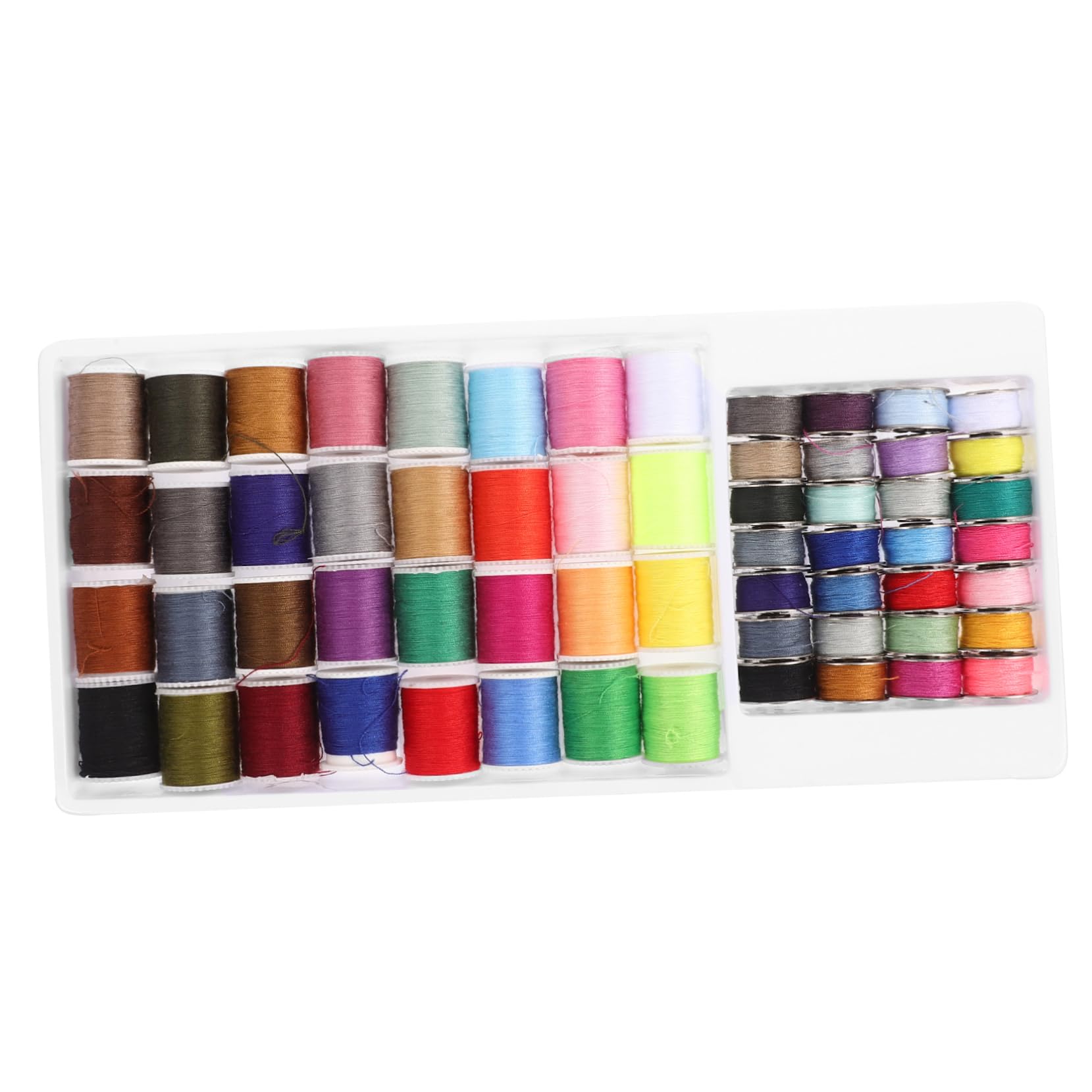 DIYEAH Hand Sewing Kit 60 Pcs Thread Set Portable Household Sewing Accessories for Basic Repairs Crafts and Stitching Projects