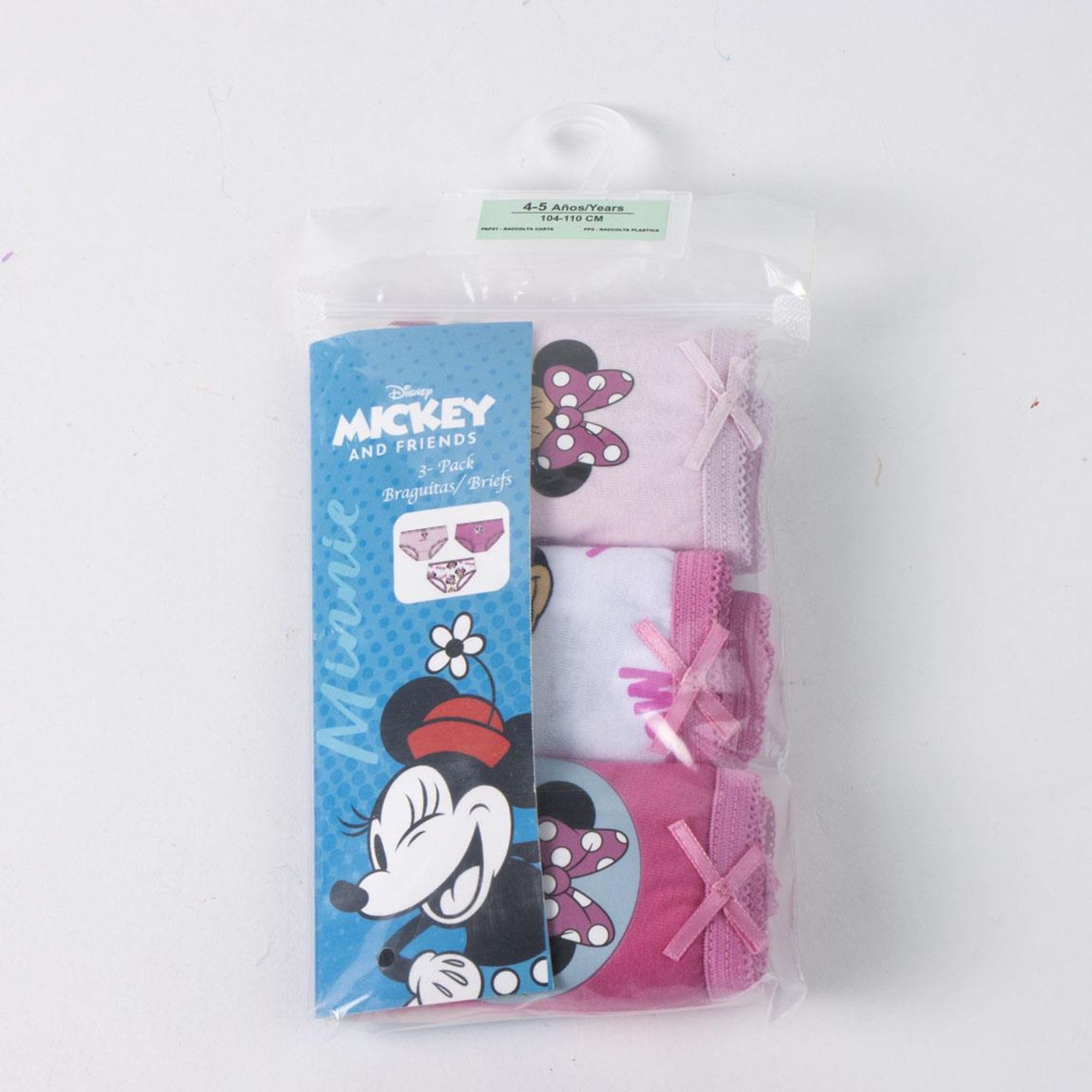 Pack Braguitas 3 o 5 Piezas Disney - Ropa Interior Niña Algodón Suave y Transpirable, Braguitas Disney Ajustables y Cómodas, 2-8 Años — view 6