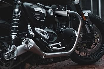 Motone サターンvマフラー トライアンフThruxtonスピードツイン Motone サターンvマフラー トライアンフThruxtonスピードツイン