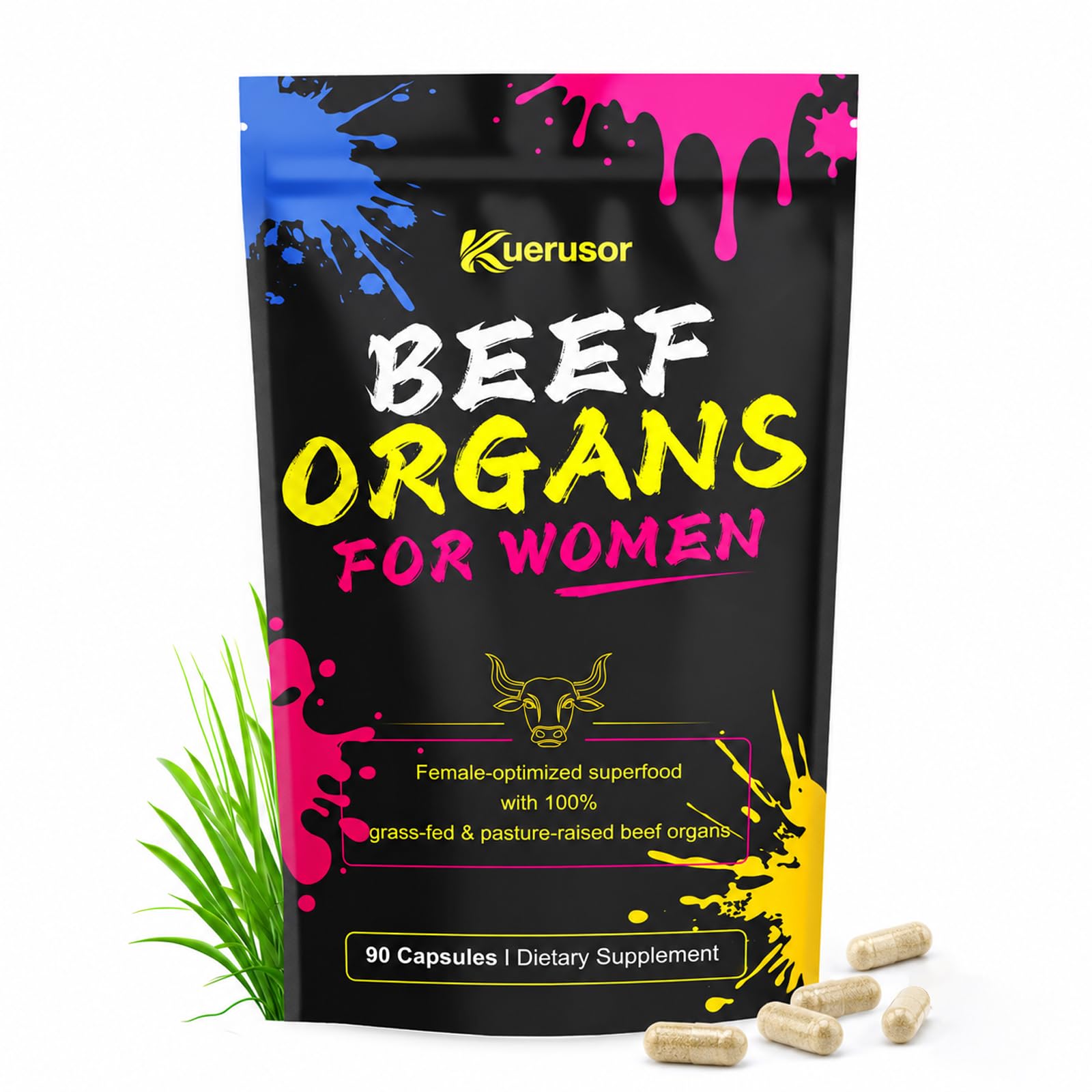 Beef Organ Supplement for Women, Support Hormone Balance