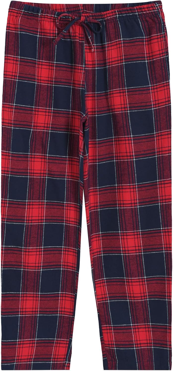 Latuza Women's Petite Cotton Flannel Pajama Set Petite Size Button Up PJs - Image 4