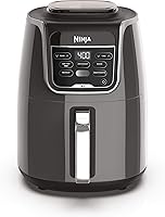 Vista 17 de Ninja Freidora de aire Capacidad Pro XL de 6.5 QT, cabe 9 libras de alitas 6 en 1 Máximo crujiente, freír al aire, asar, hornear, recalentar