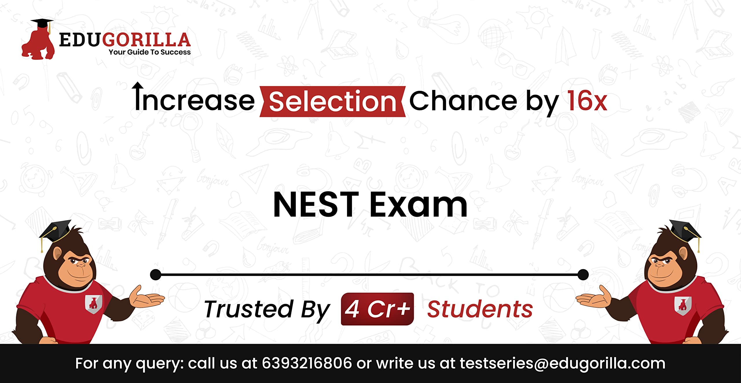NEST (National Entrance Screening Test) Mock Test 2020 | Unlimited Online Test Series & Speed Tests | 1 Month Subscription | EduGorilla (Activation Key Card) (B0894X8XS4) Amazon Price History, Amazon Price Tracker