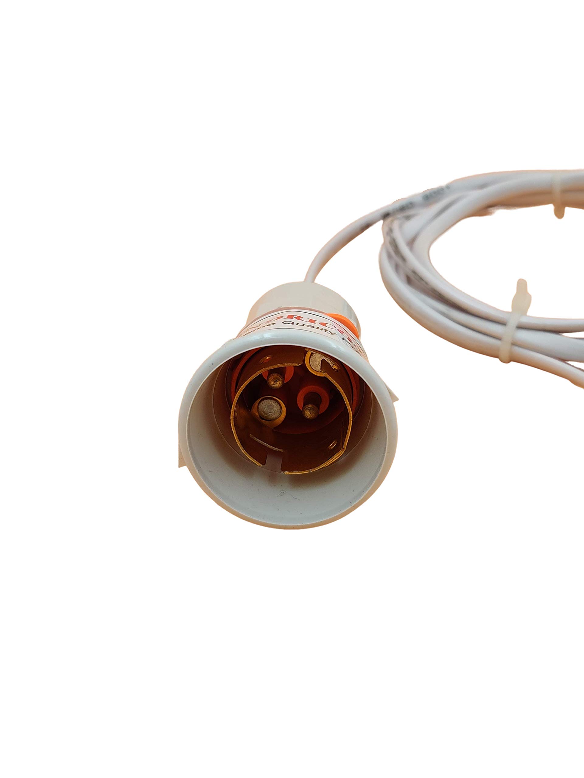 INDRICO Lamp Holder with Switch - 2m Wire -2