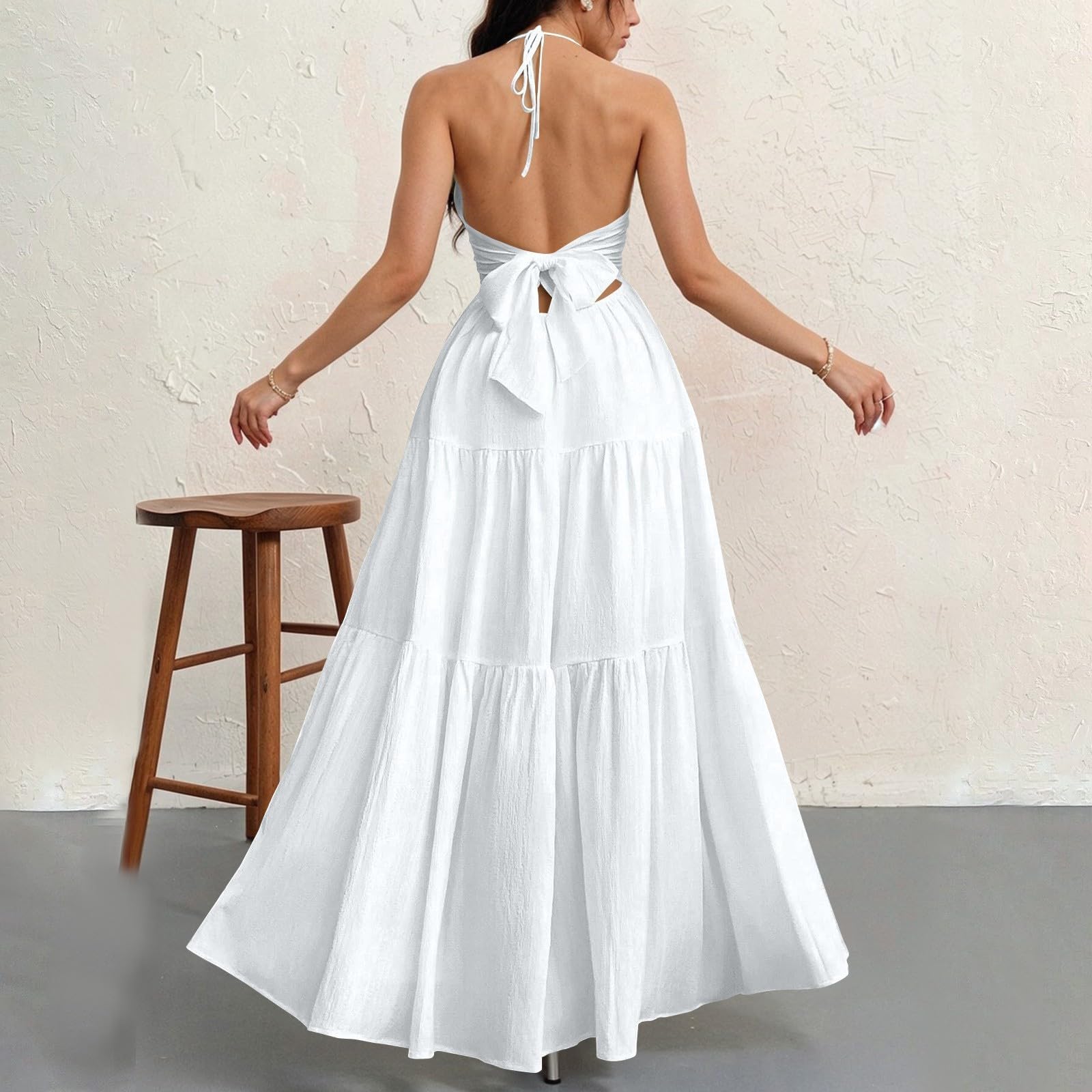 Verano para Mujer Mangas Cortas Casual Vestidos Elegante Suelto Vestido de Playavestido de mujerModerno y verstil