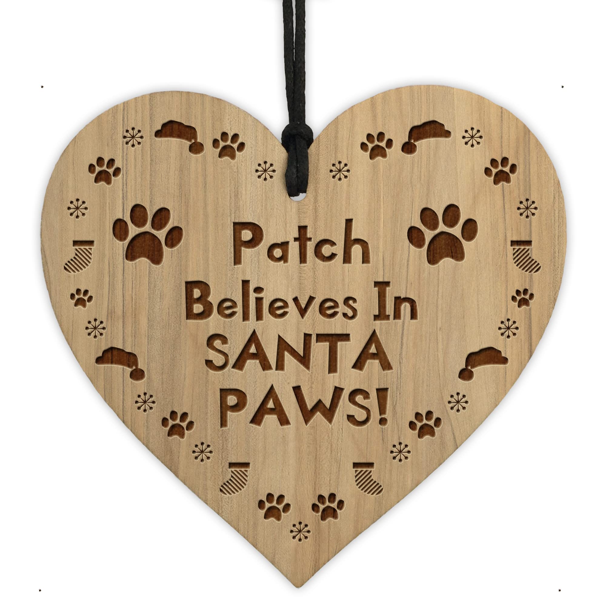 Red Ocean Personalised Dog Cat Bauble Ornament 1st Christmas Decoration Pet Gifts Keepsake