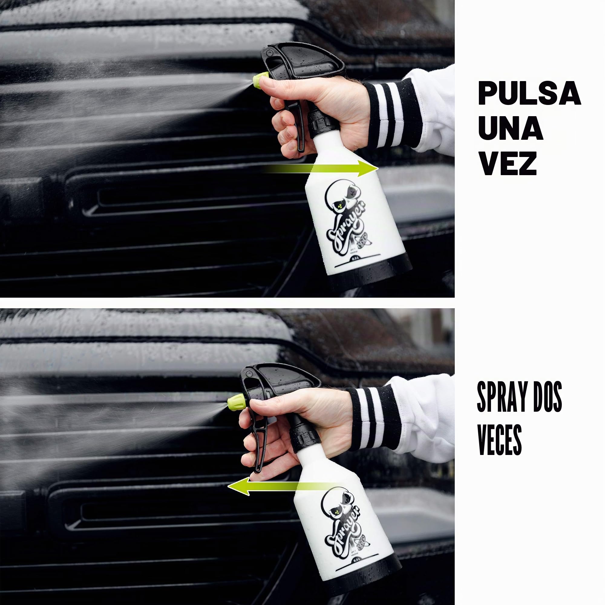 detailmate Koch Chemie Auto Foam Set Koch Chemie Green Star 1L + Gentle Snow Foam 1L + Nuke Guys: medidor, pulverizador, espuma, alfombrilla de detalle: 2 paños microfibra, esponja insectos y lavado
