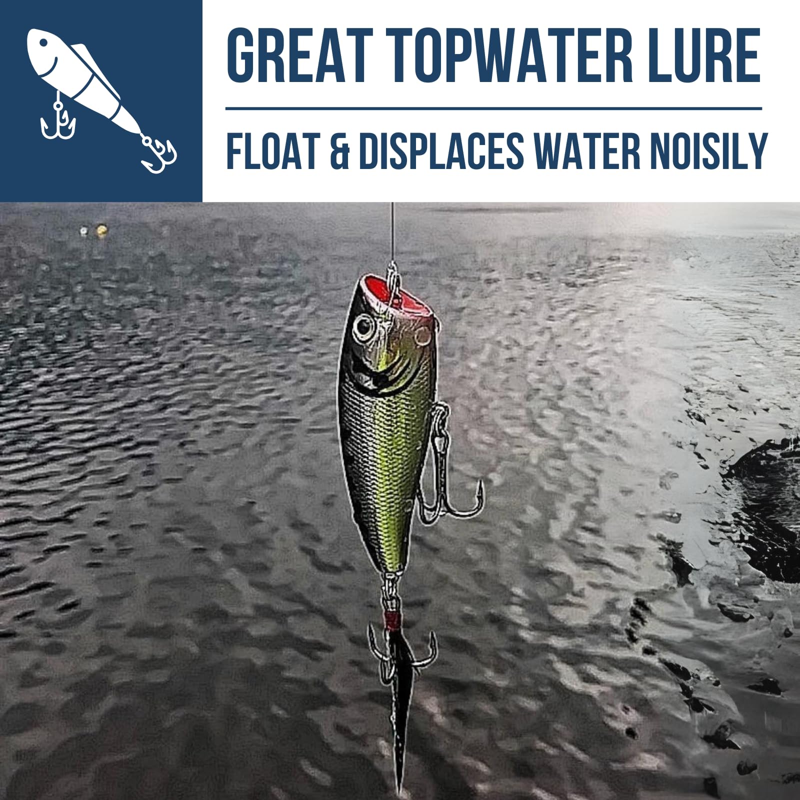 bells lunker lander fishing lure Lunkerhunt Impact Crush | Popper Lure, Hard Bait Fishing for Bass Fishing | Popping Action to Attract Trout and Pike Equipped with a Sampo Weight + Hook Size + Pack Count:1/4 oz.     7/0        3 Pack What to do with light tackle