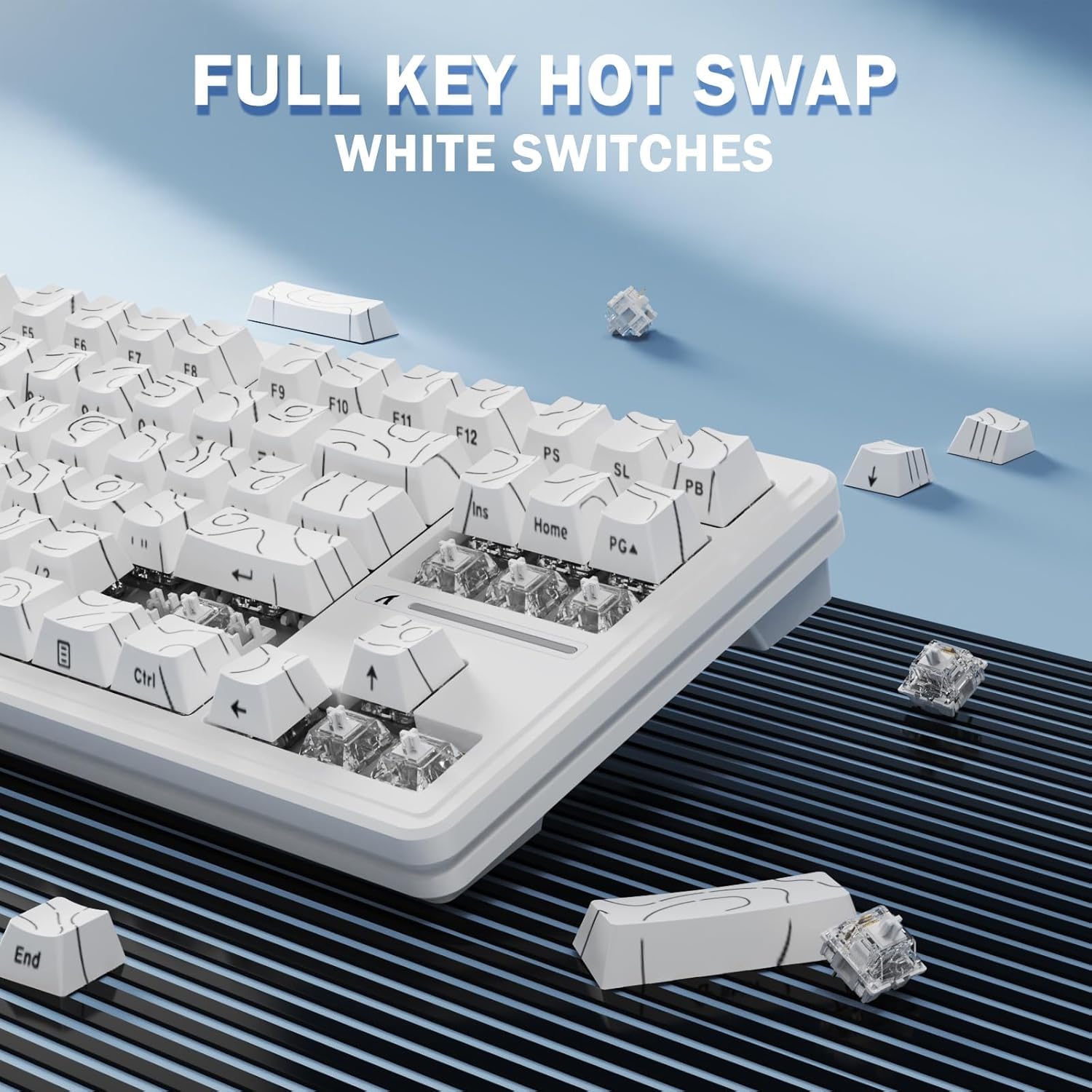 Amazon | ATTACK SHARK M87PRO ワイヤレス RGB メカニカル ゲーミング