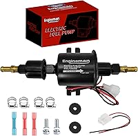 Vista 9 de Bomba de combustible eléctrica universal 12V 2.5-4.5 PSI en línea externa 5/16 pulgadas compatible con carburador marino diesel a gas marino E8016S