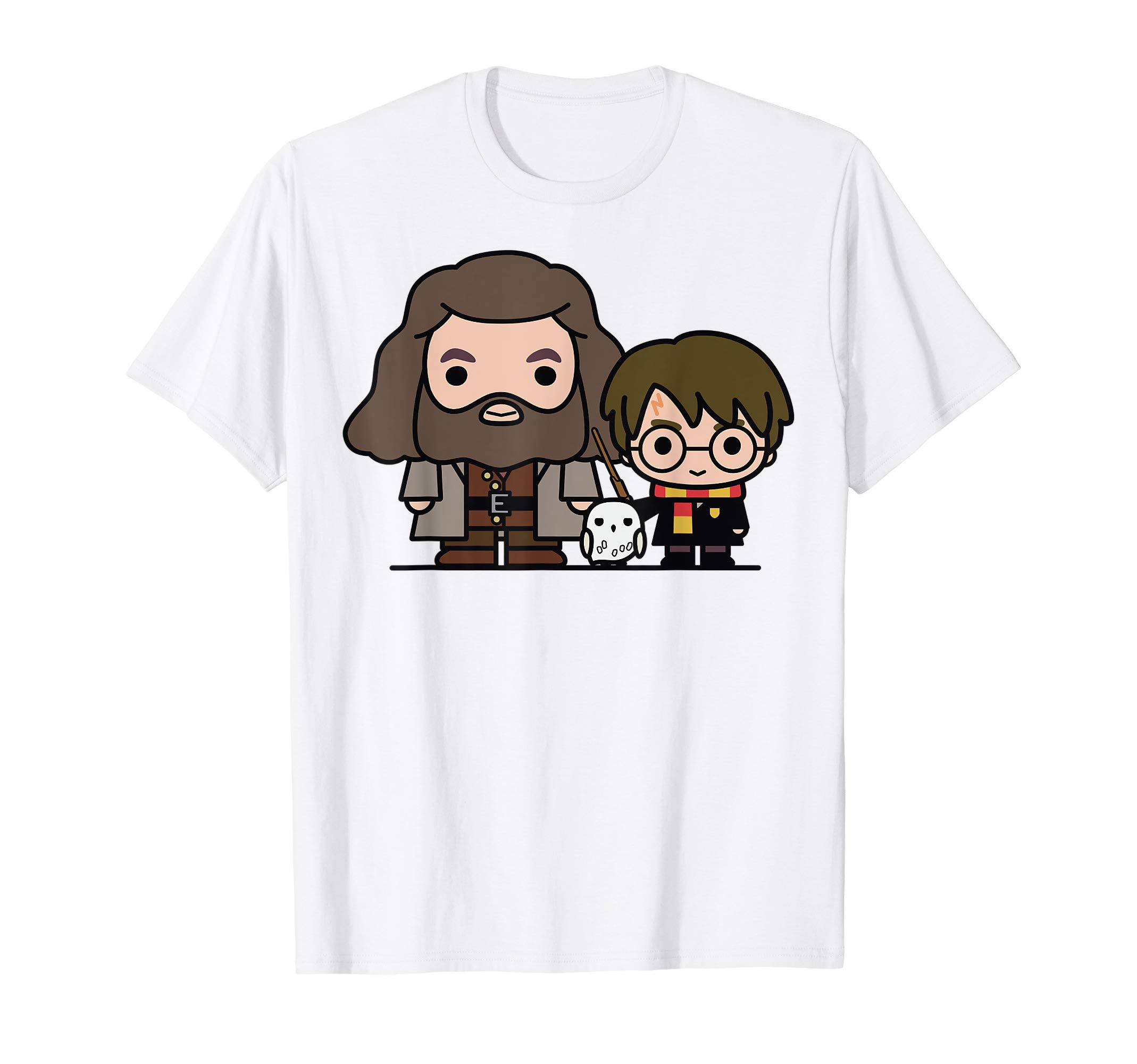 Harry PotterHagrid & Hedwig Chibi T-ShirtOEKO-TEX STANDARD 100