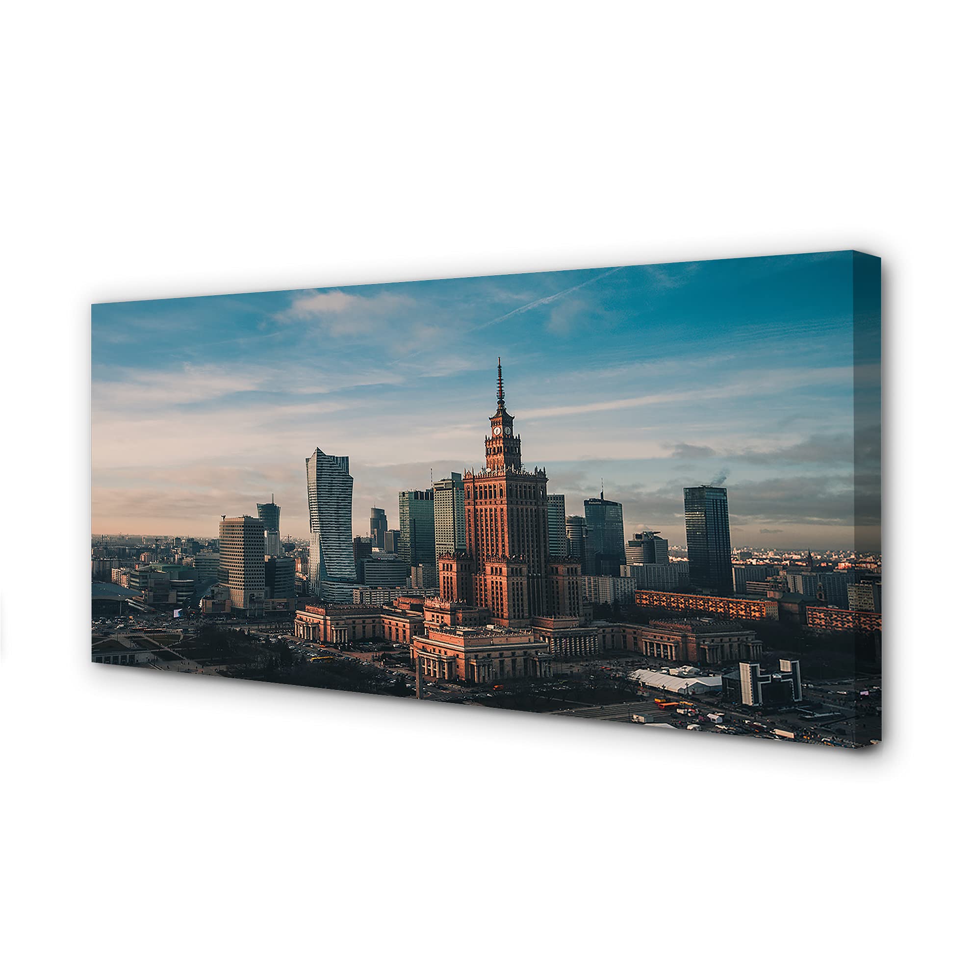Tableau peinture sur toile Tulup 140x70cm pour agrandir un mur blanc étroit