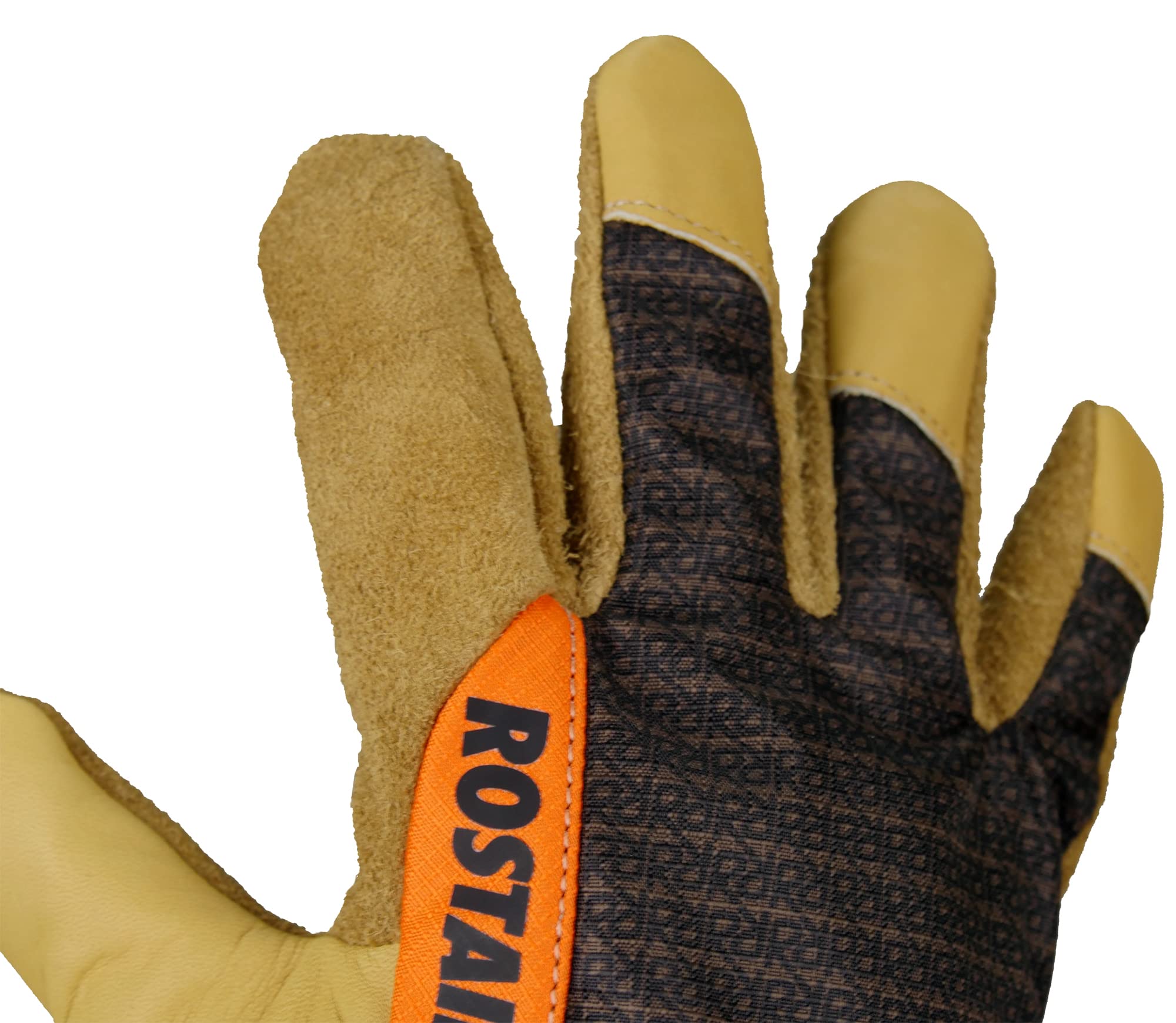 ROSTAING Gants IVERNO - Paire de Gants Pour la Taille Intensive En Milieu Froid & Humide - Recommandé Par Les Viticulteurs Pour Tout Les Travaux D'Hiver - Cuir Traité Hydrofuge & Tanné en France
