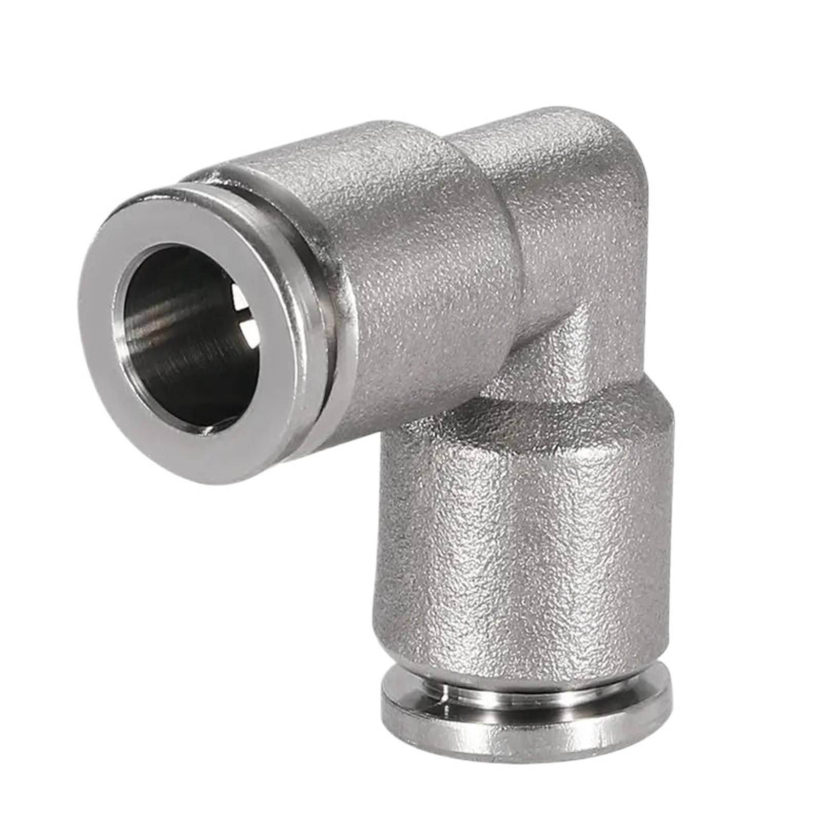 Connecteur pneumatique coudé BIK en acier inoxydable 304 de haute précision