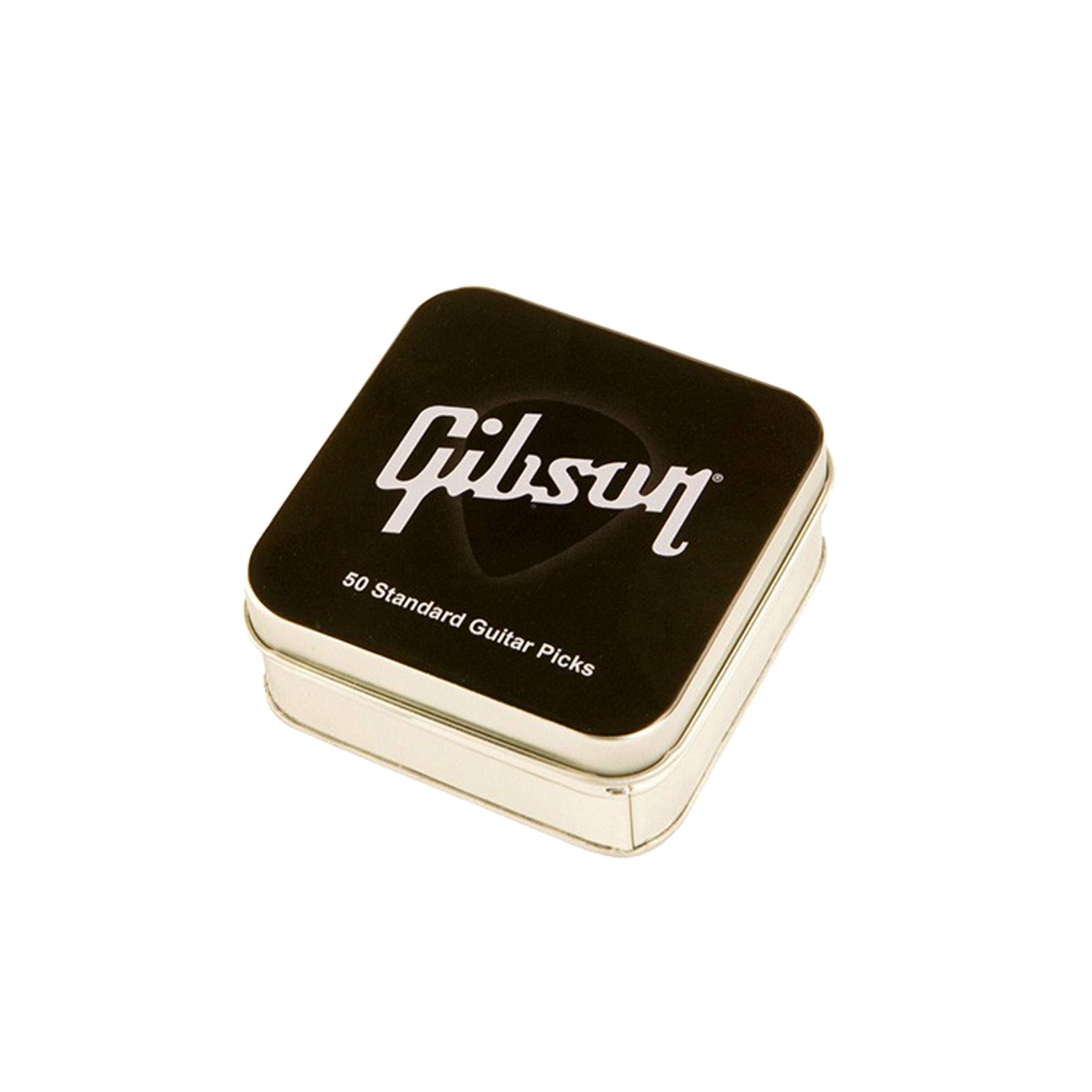 Gibson Standard Medium Picks Tin of 50 - Set di plettri