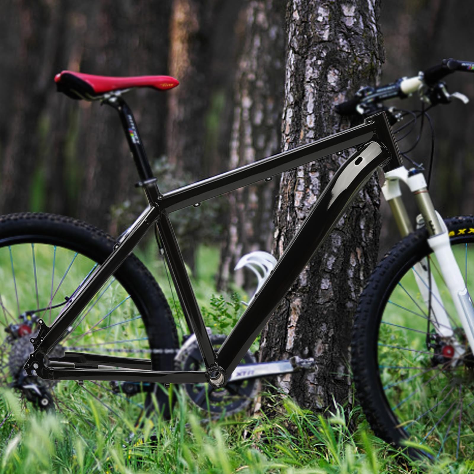 Telaio per mountain bike, in lega di alluminio, per mountain bike, mountain bike da 26 pollici, telaio per bicicletta MTB, telaio fino a 80-120 kg