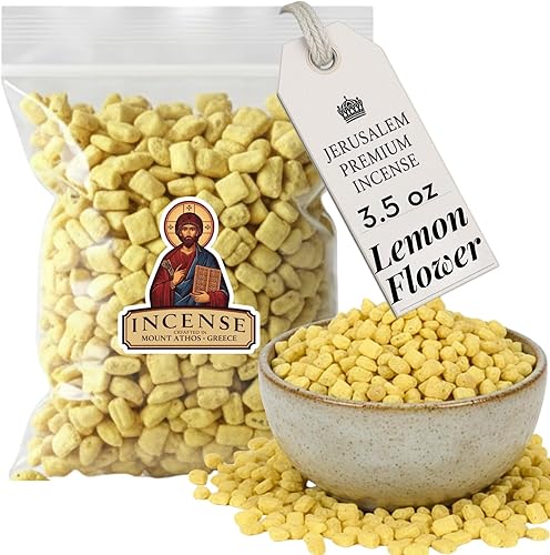 Miniatura 76 de Holy Land Market Incienso de Jerusalén - para iglesia o uso personal, calidad premium del Monte Athos (Nardo, 1 oz)