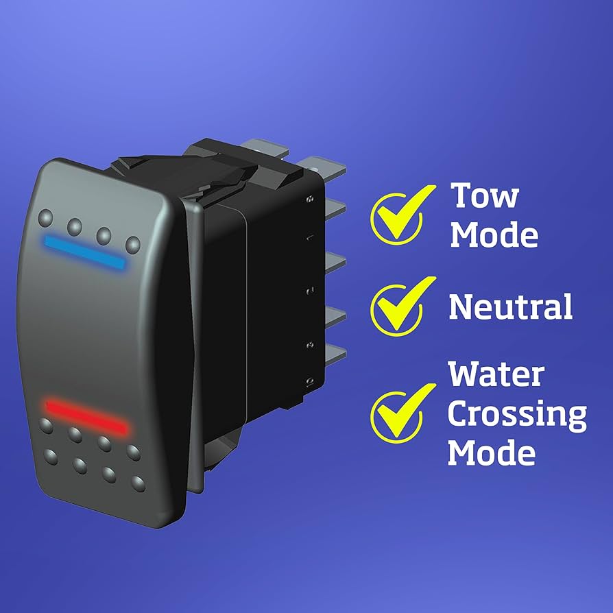 Amazon.com: Illuminated 3 Way Switch, Fan Controller (31143), Car