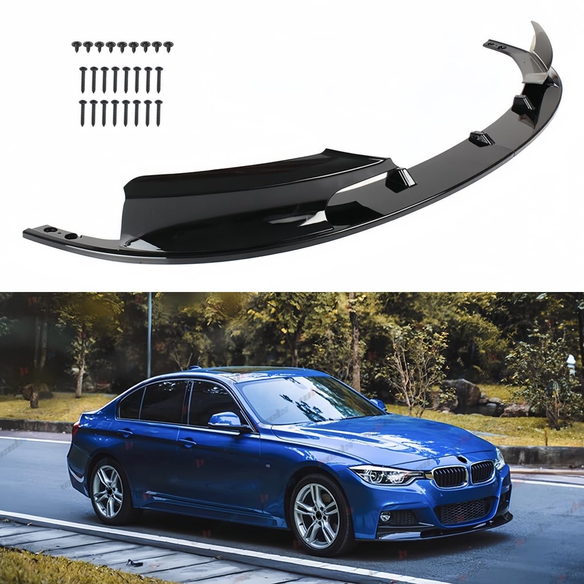 Amazon.com: WheelX Front Bumper Lip Splitter Compatible with 2012