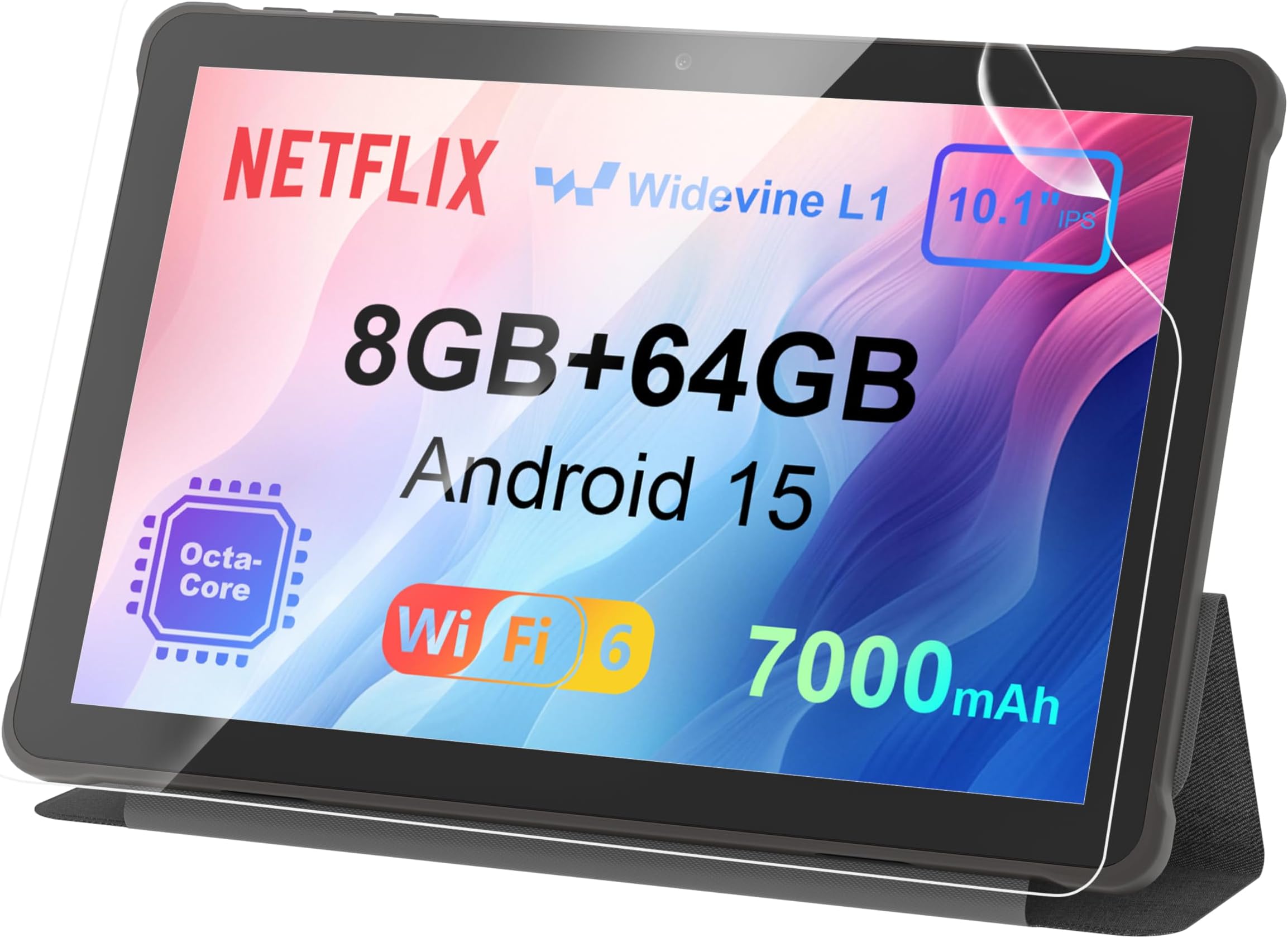 16GB RAM 128GB ROM Tablet DOOGEE U10 2025 Android 15 Tablet - 10.1