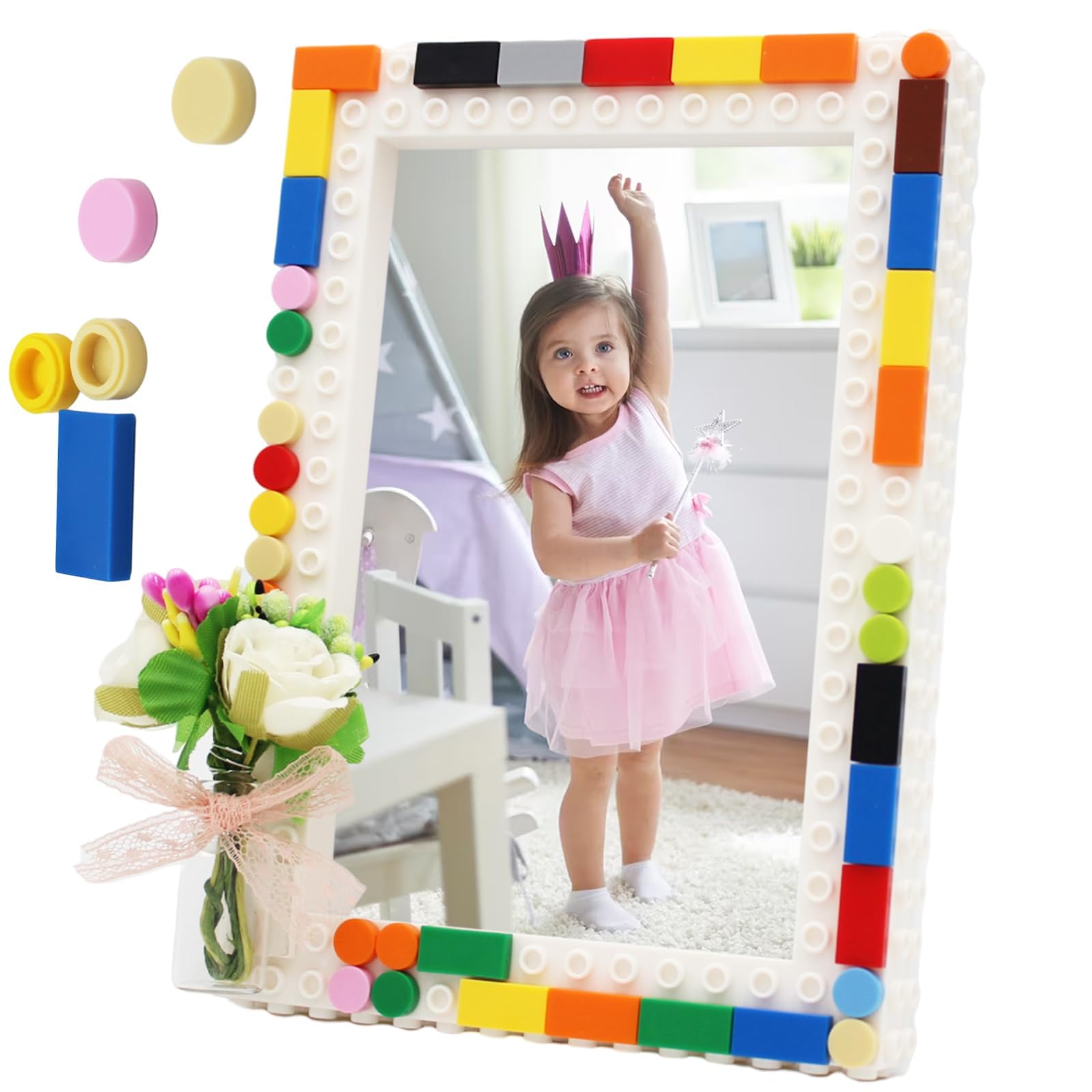 TERRIFI Kid Picture Frames Craft Kits, Create Your Own 4x6 DIY Block Photo Frames, Fun and Creative Art & Craft Gift for Boys and Girls Ages 6-8
