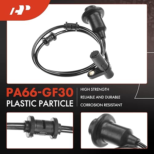 Miniatura 4 de A-Premium Sensor de velocidad de rueda ABS compatible con modelos Mercedes-Benz - CL230, CL500, CL55 AMG, CL600, CL65 AMG, S350, S430, S500, S55