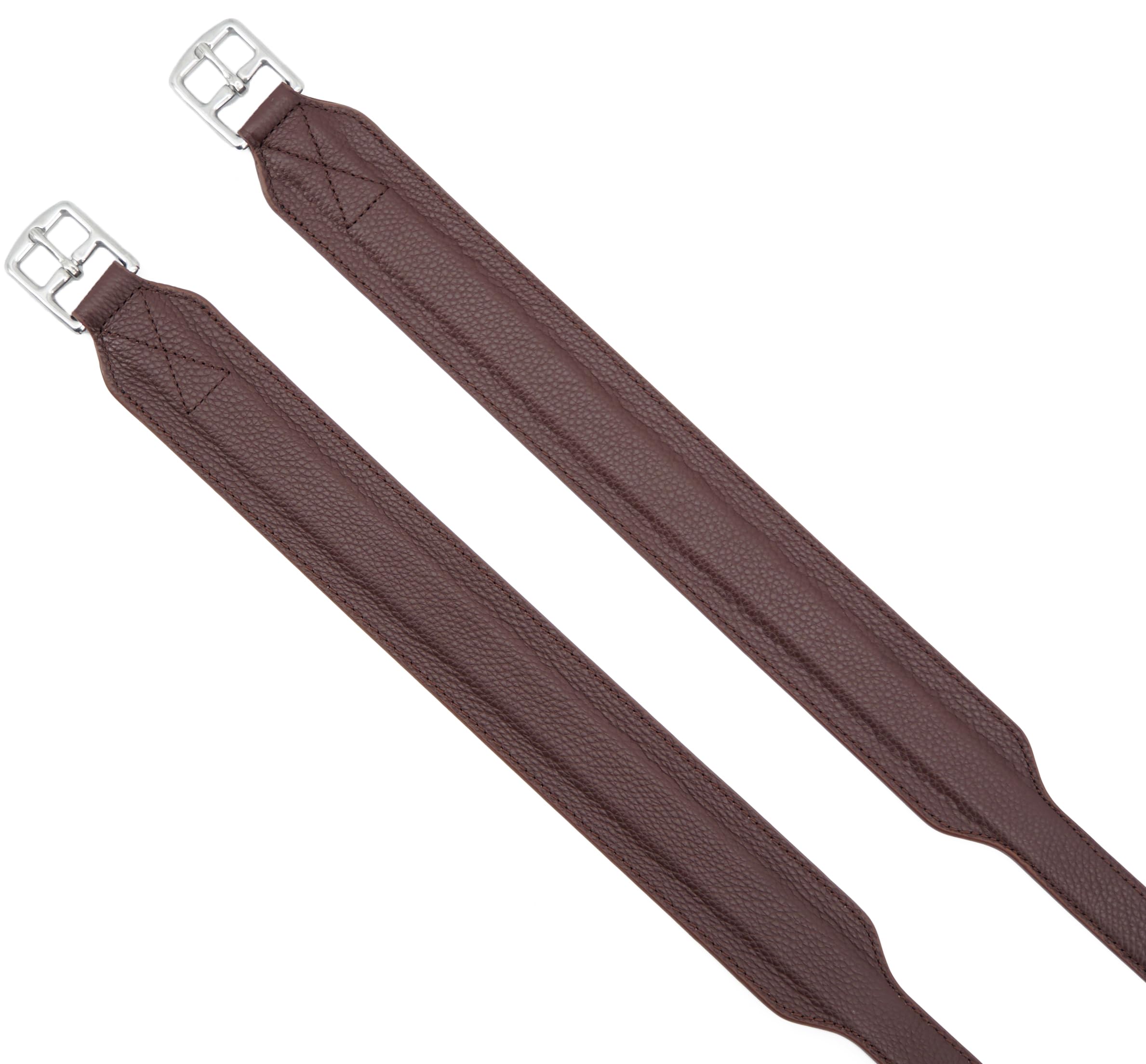 Stabilitäts-Steigbügelriemen mit starkem Nylonkern für Reitsport, breite englische Steigbügelriemen (54 inches / 135cm)